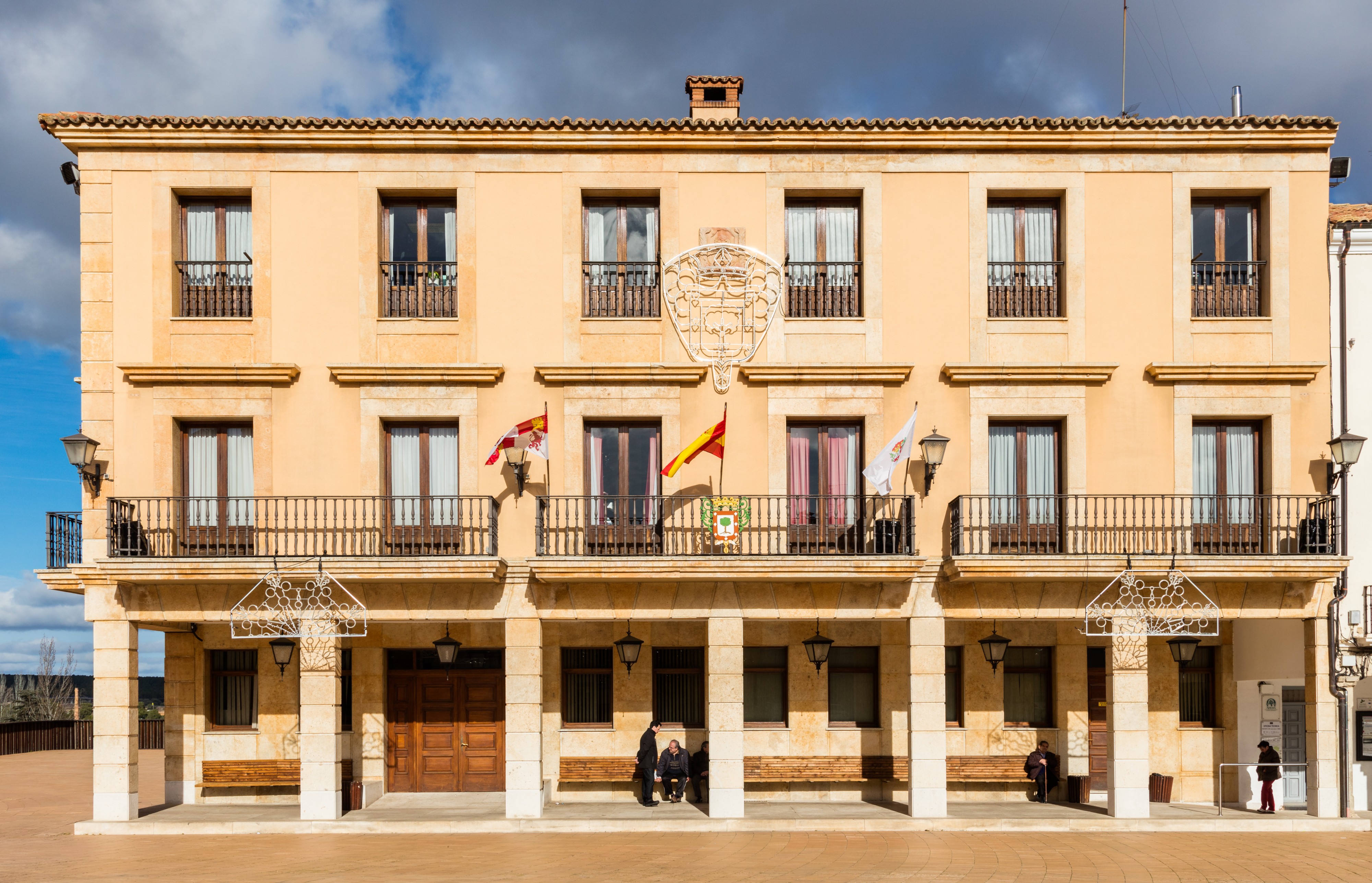 Ayuntamiento, Almazán, Soria, España, 2015-12-29, DD 72