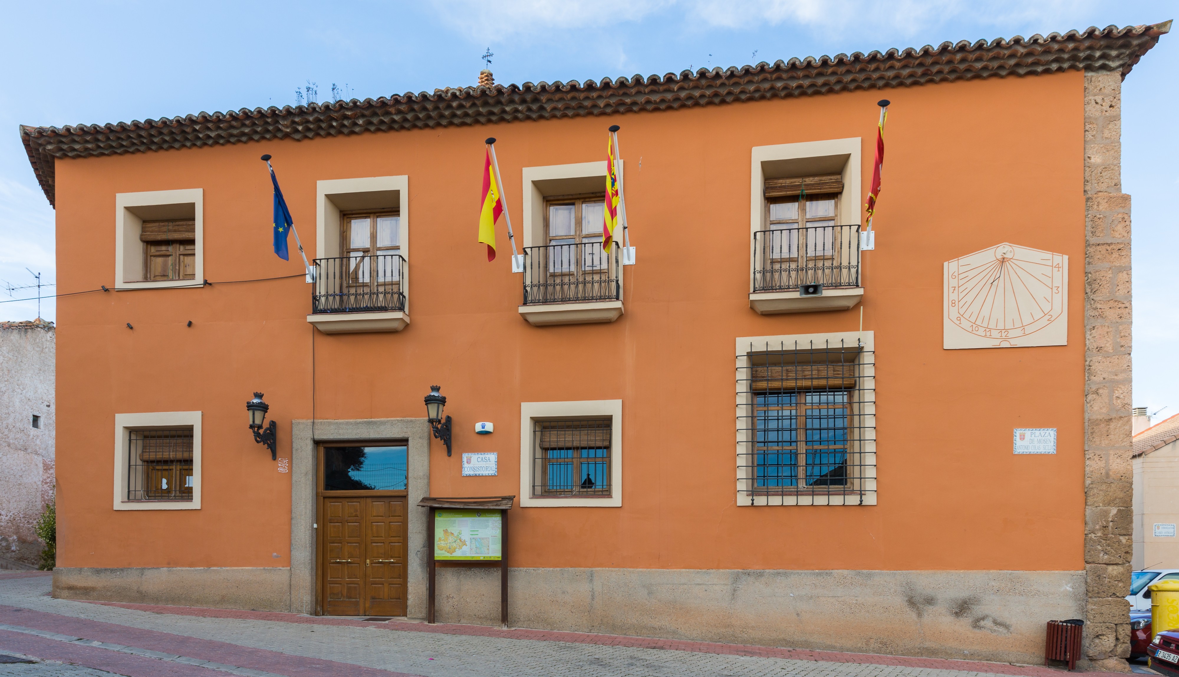 Ayuntamiento, Nuévalos, Zaragoza, España, 2015-01-08, DD 04