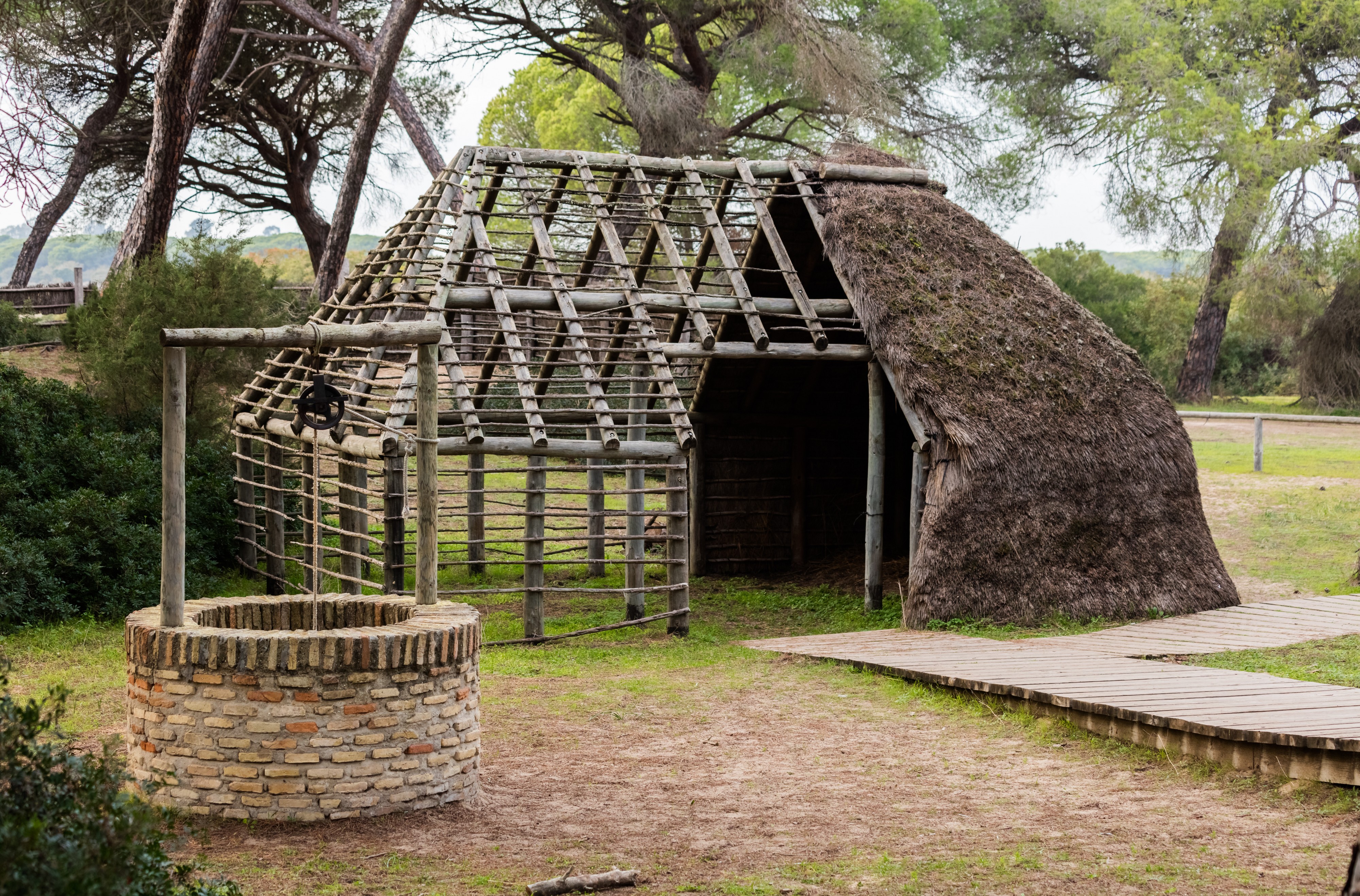 Cabaña del Centro de Interpretación, Parque de Doñana, España, 2015-12-07, DD 15