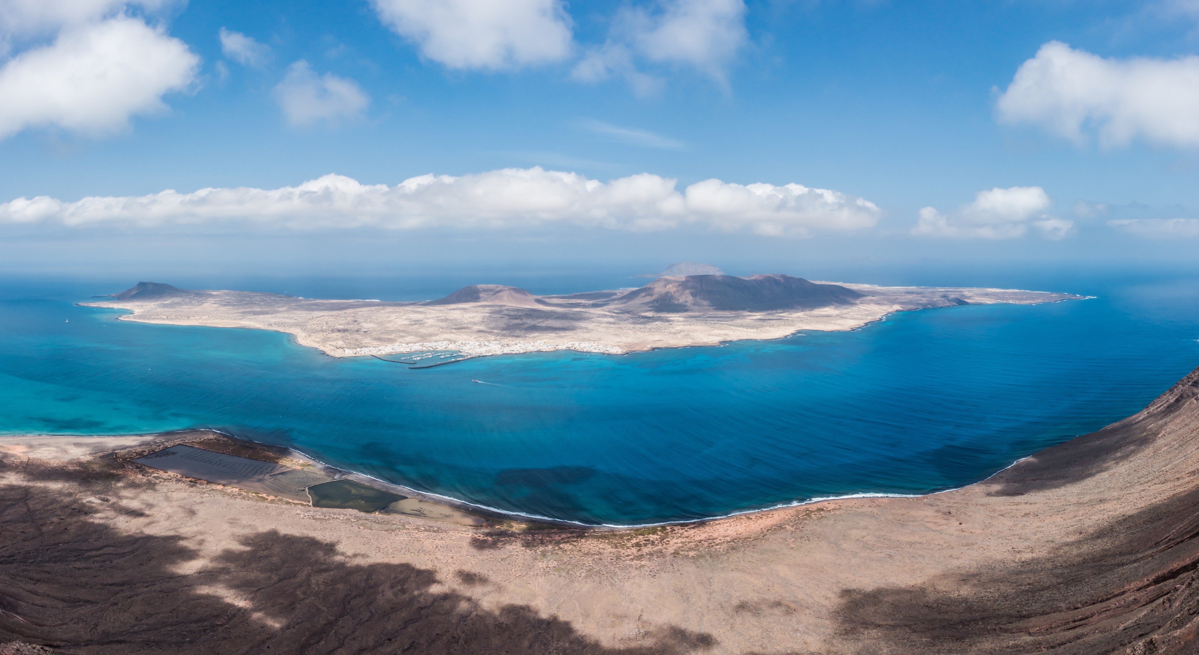 La Graciosa from Mirador del Rio