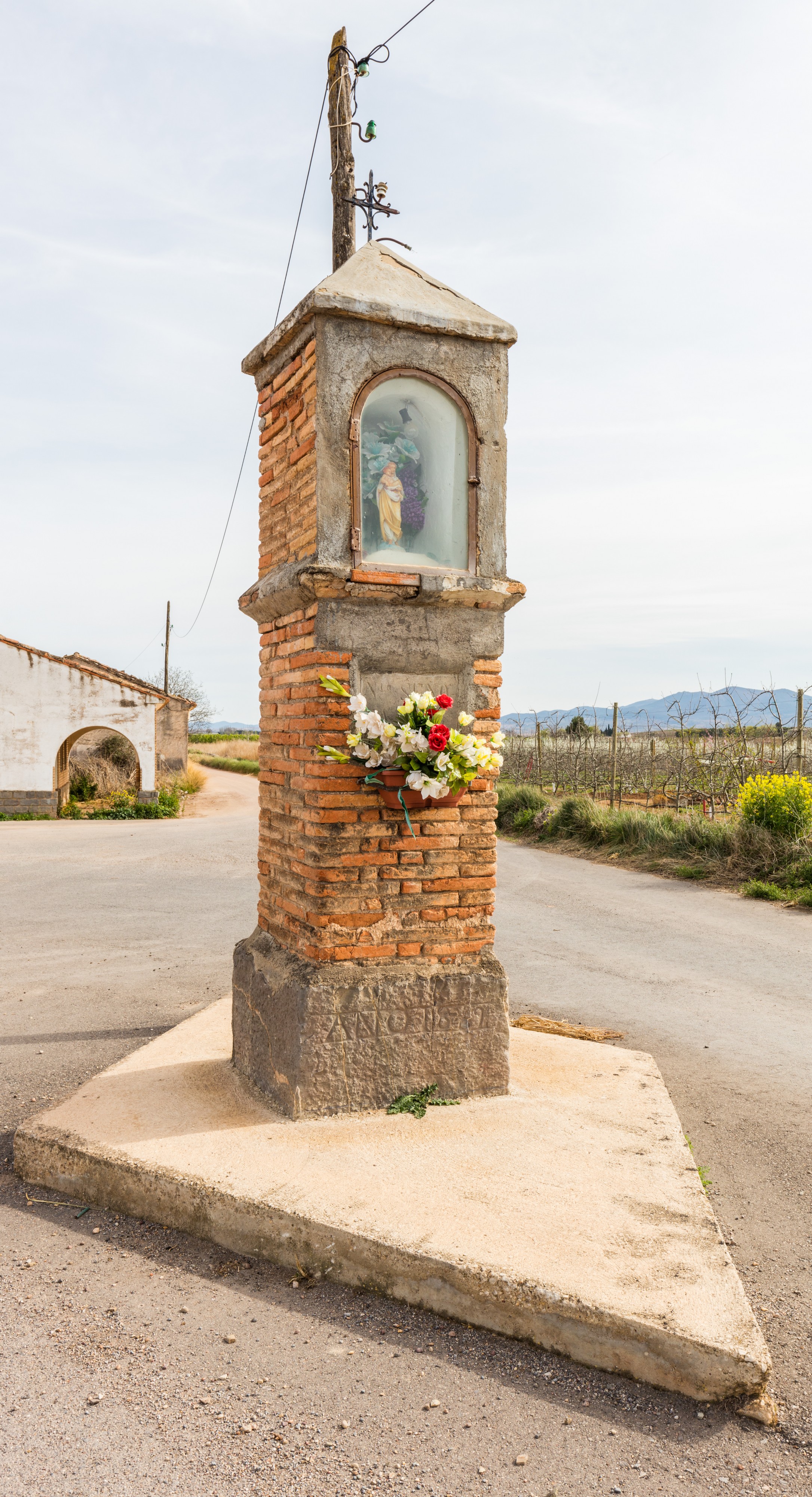 Peirón de la Virgen del Tremedal, Calatorao, Zaragoza, España, 2018-04-05, DD 45