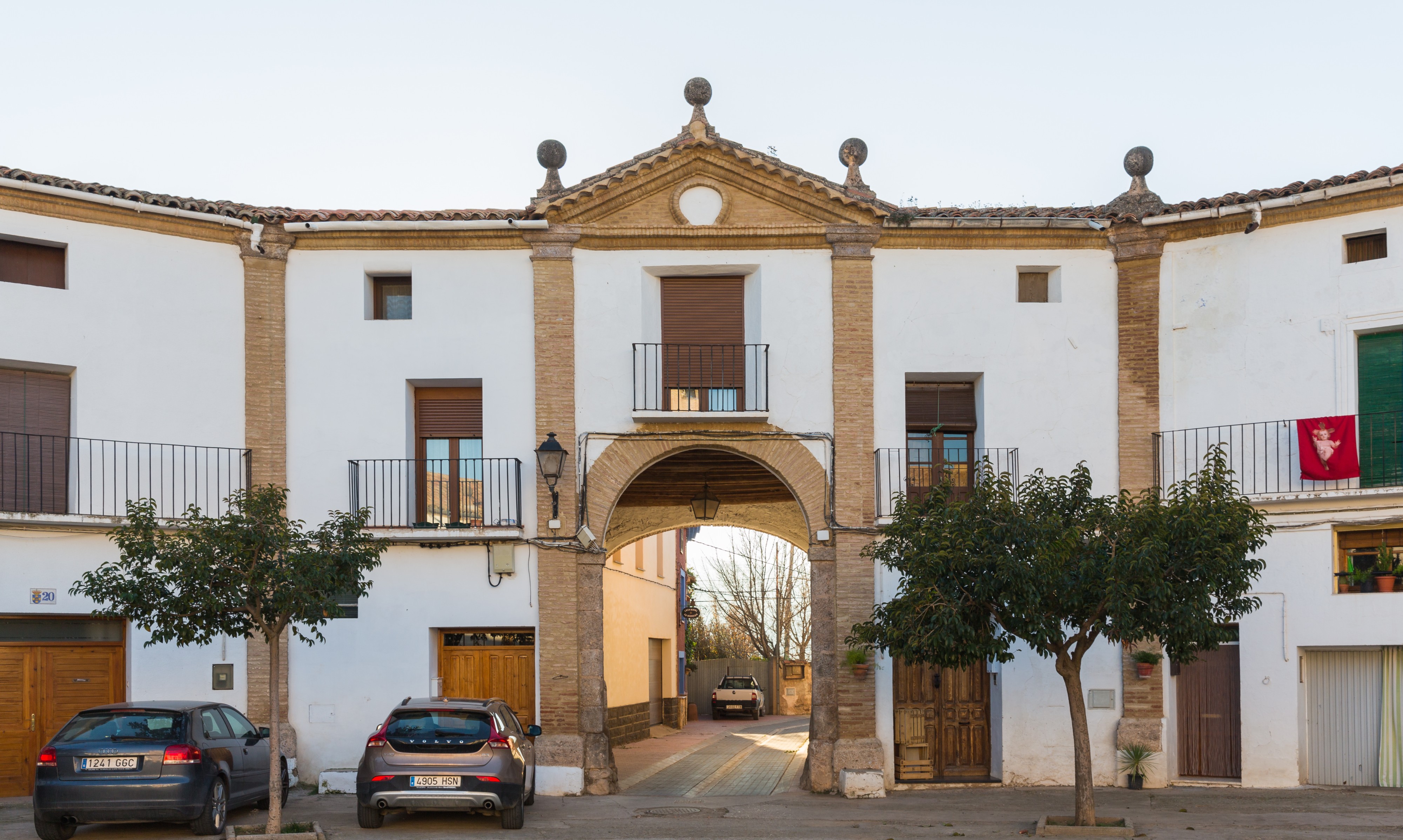 Plaza de España, Chodes, España, 2015-01-05, DD 04