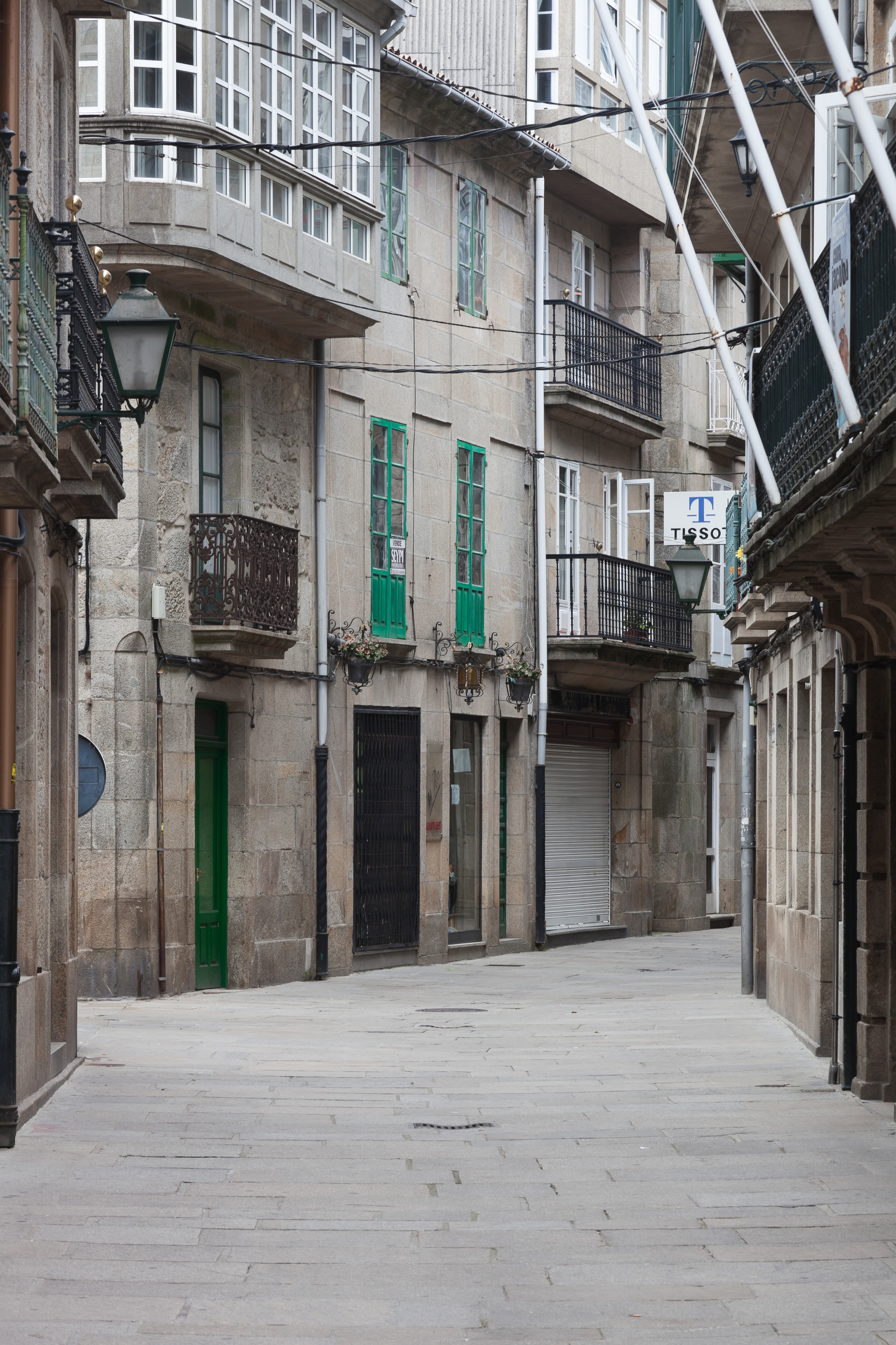 Rúa en Padrón. Galiza.PA9