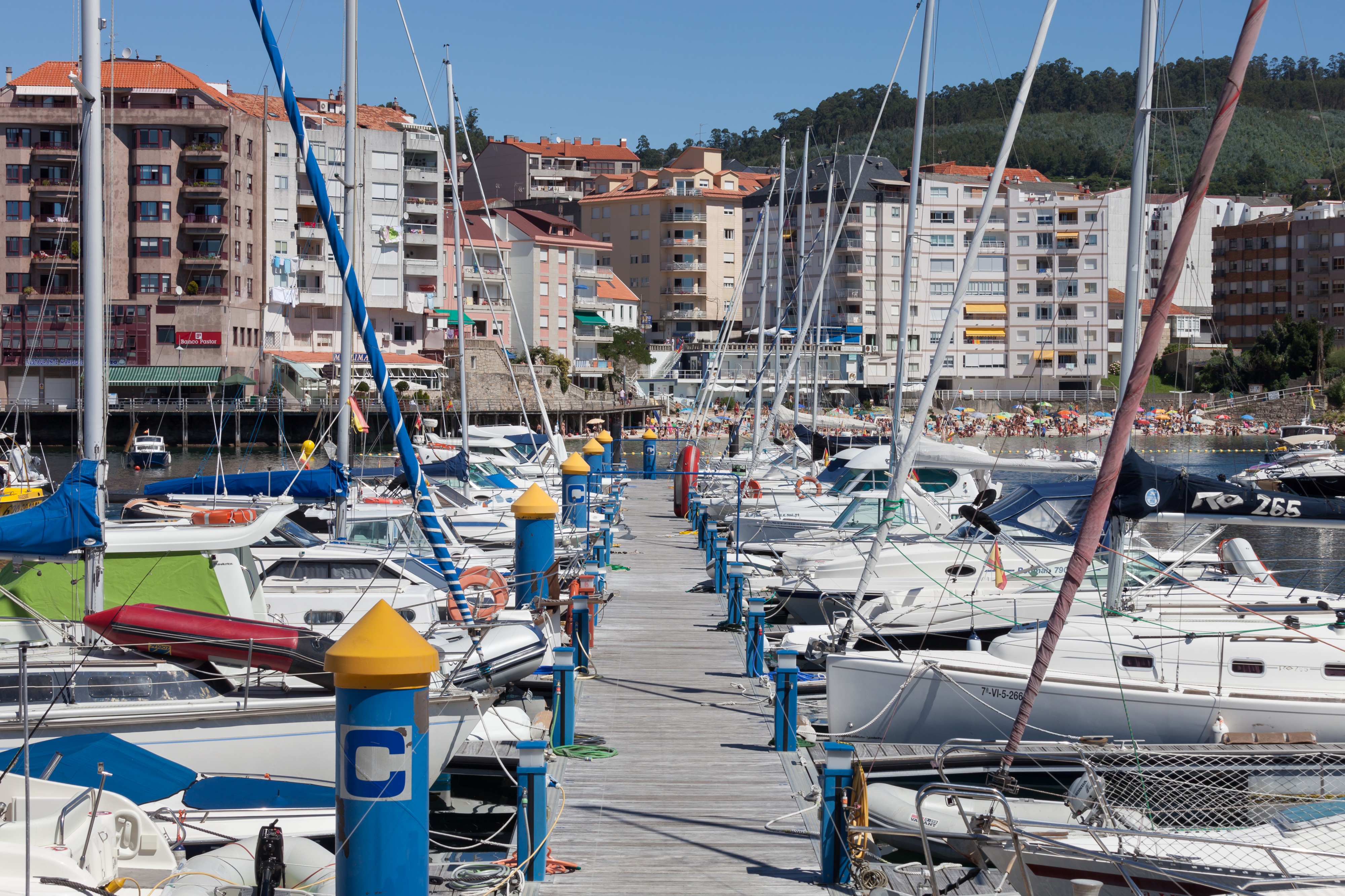 Sanxenxo e o seu porto. Galiza SX-15