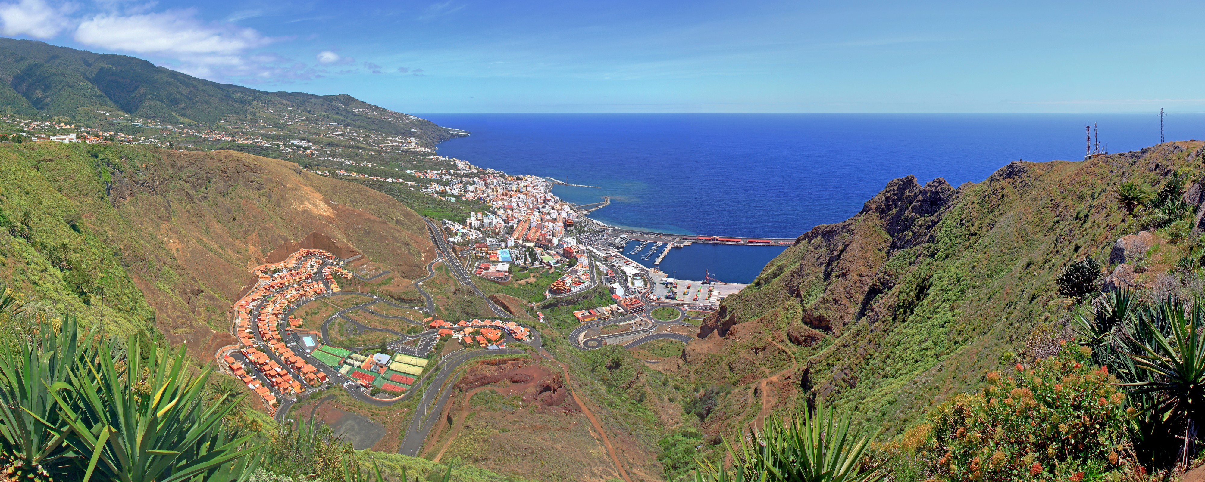 View of Santa Cruz de la Palma