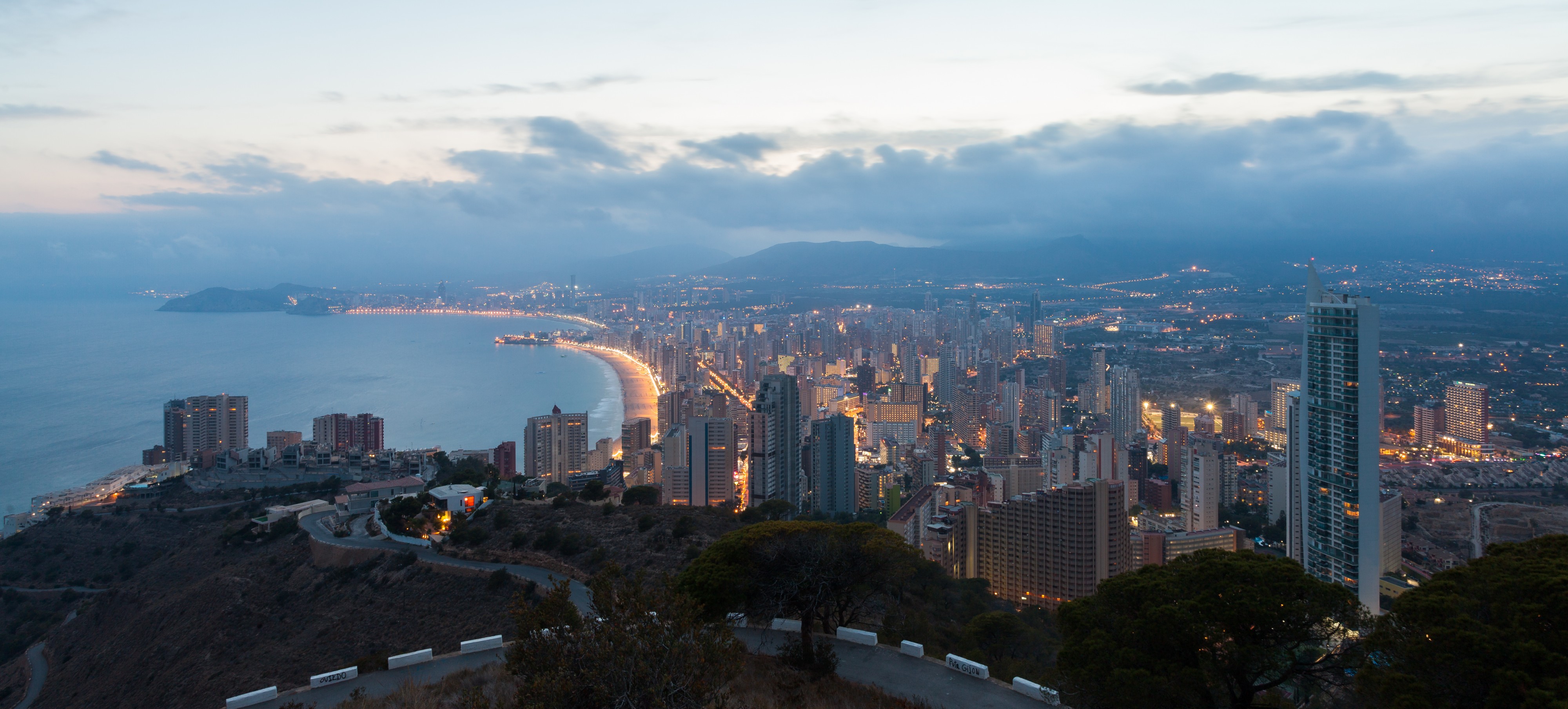 Vista de Benidorm, España, 2014-07-02, DD 47