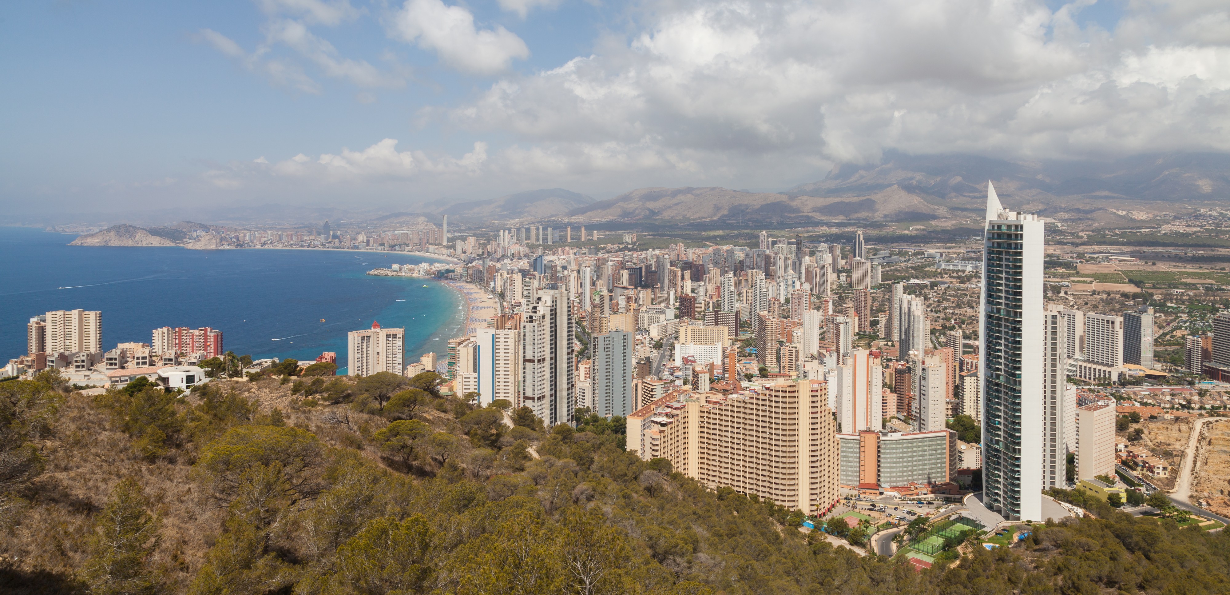 Vista de Benidorm, España, 2014-07-02, DD 56