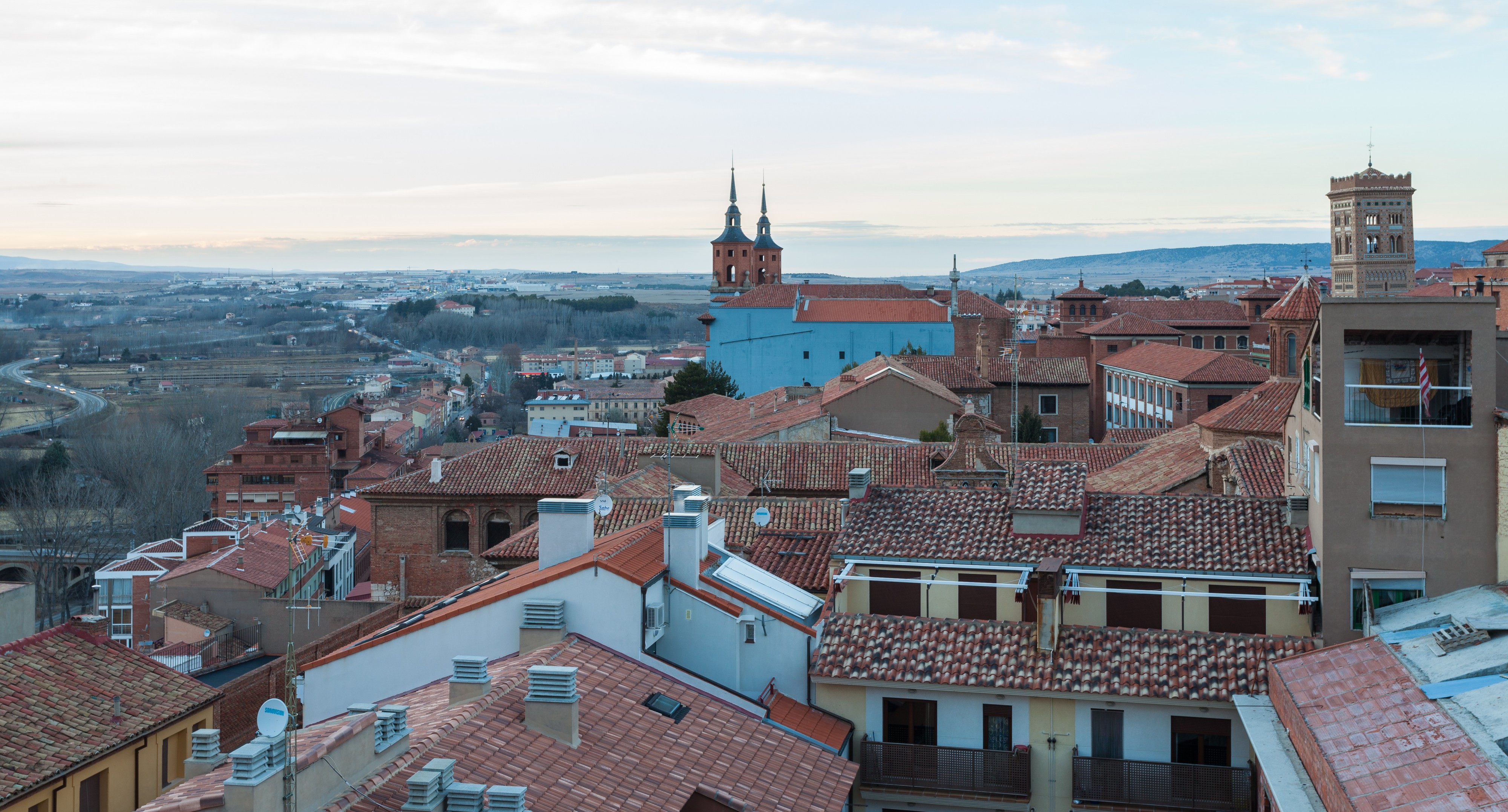 Vista de Teruel desde la torre de la iglesia del Salvador, España, 2014-01-10, DD 80