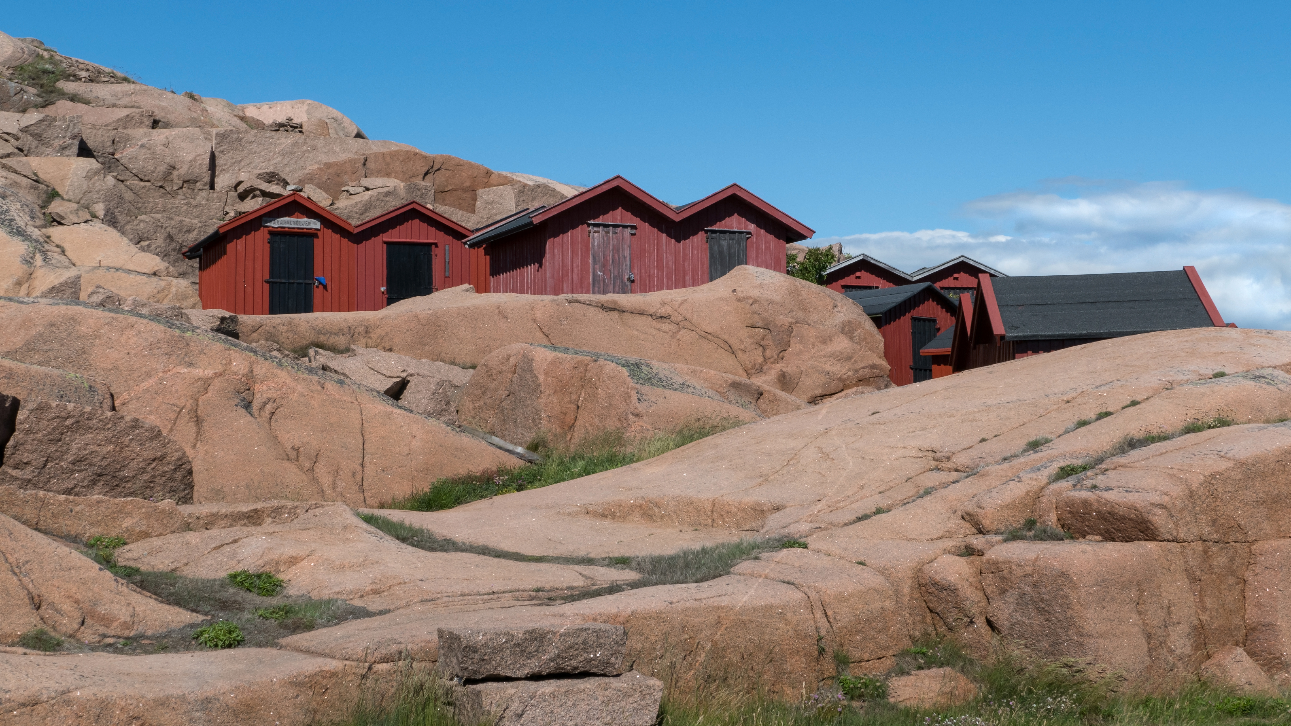 Beach huts at Stångehuvud 1