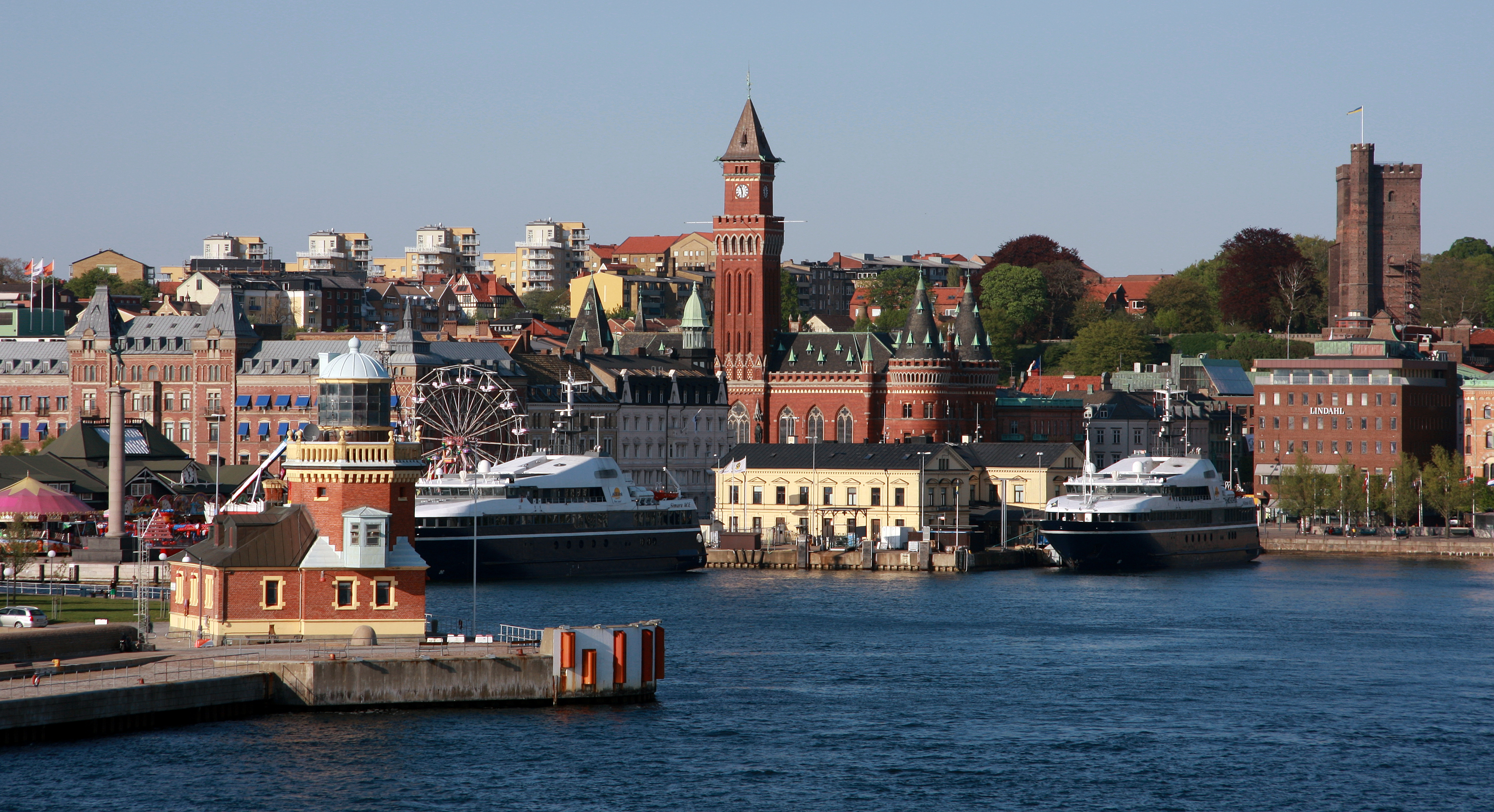 Inre hamnen i Helsingborg