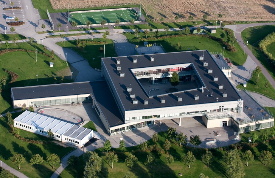 Hjärupslundsskolan–flygbild 06 september 2014