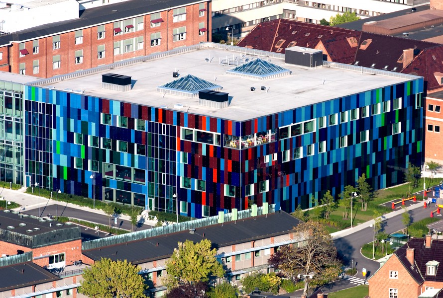 Lunds strålbehandlingsklinik–flygbild 06 september 2014