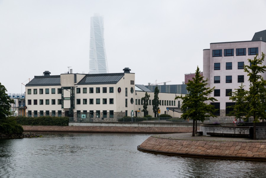 Malmö (S), Sekundarschule ProCivitas und Turning Torso -- 2017 -- 1662