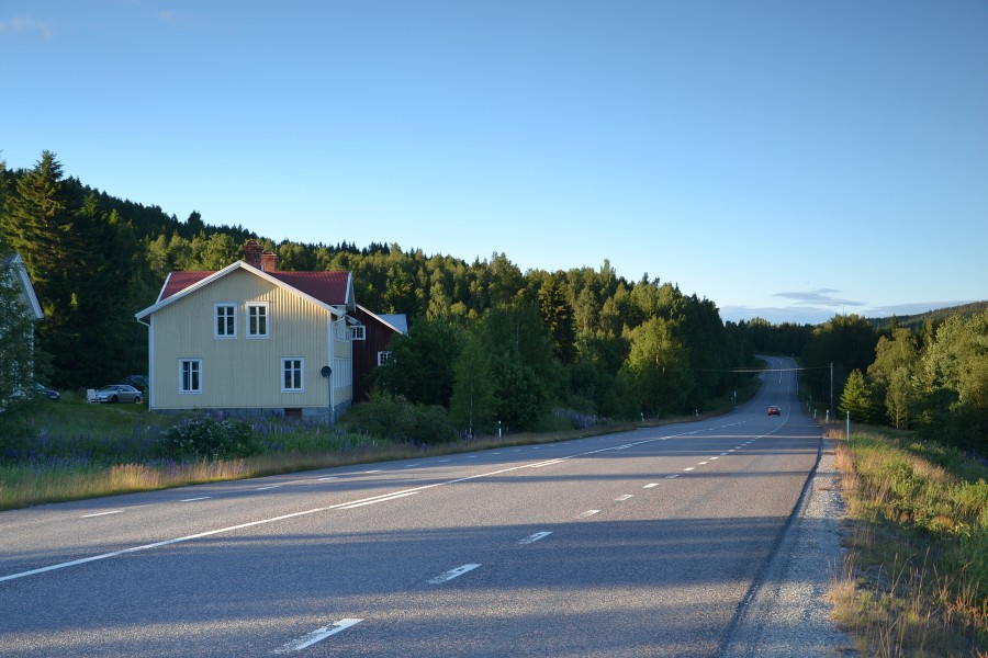 Sweden - road E4 (near Docksta)
