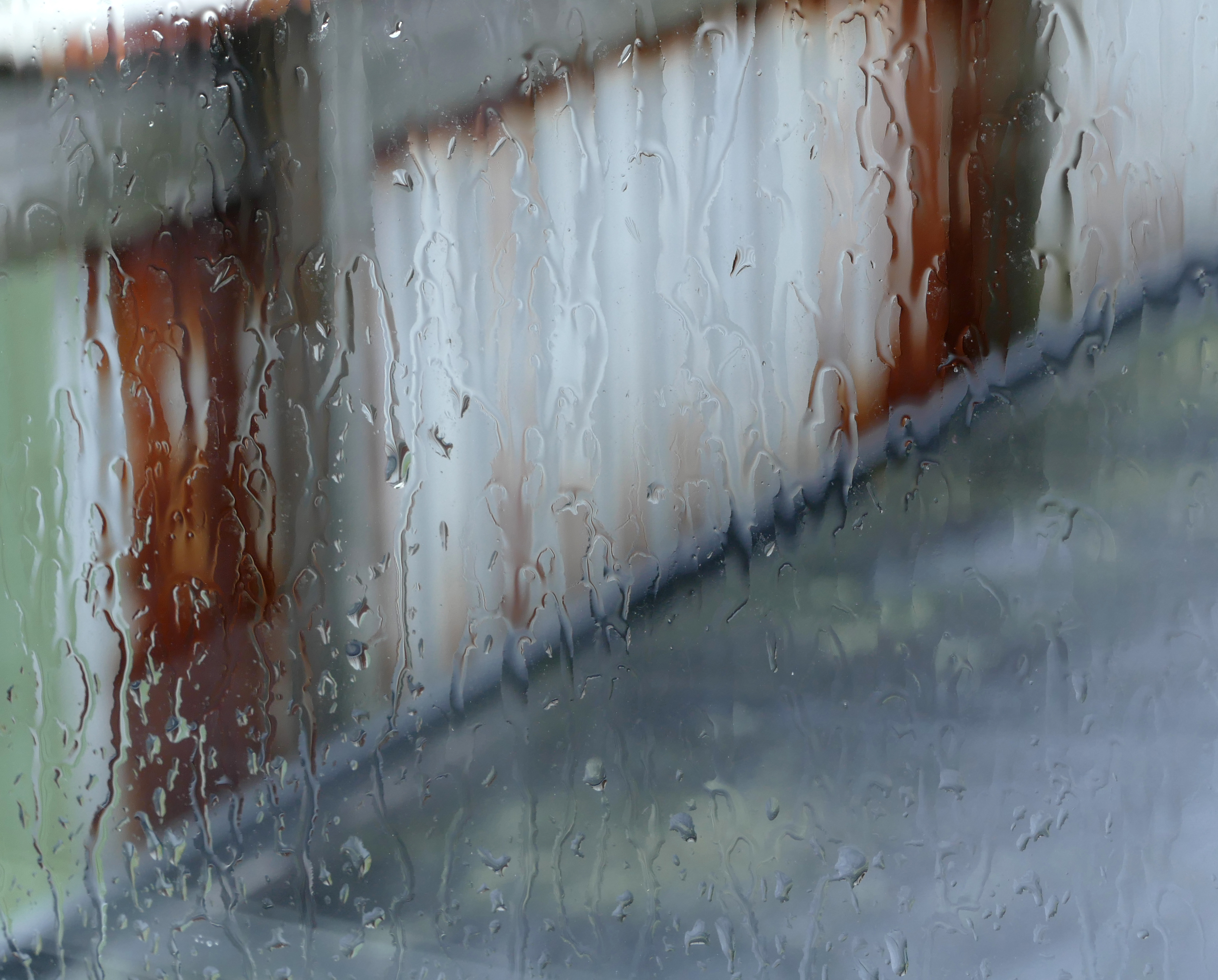 Rain on a window