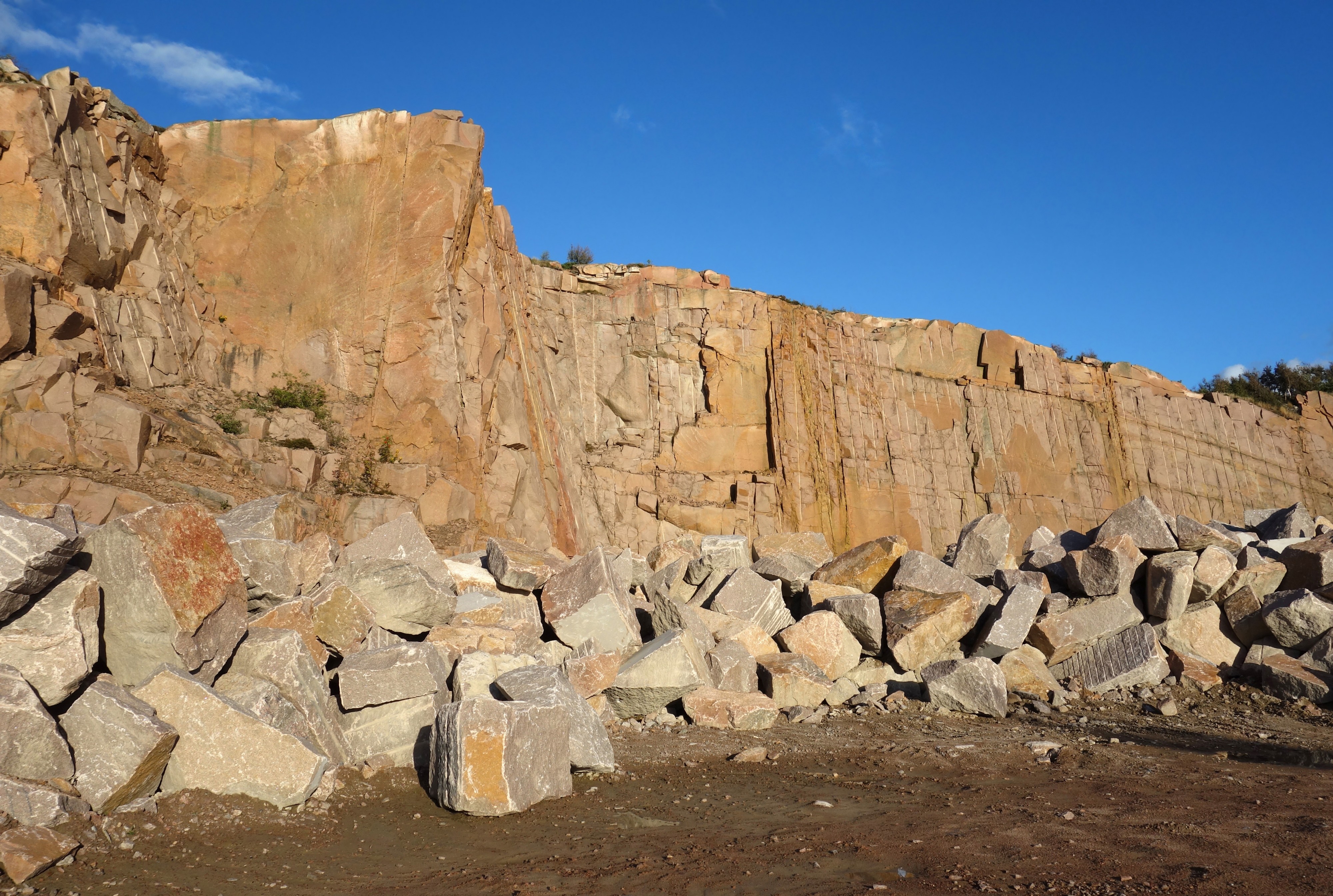 Sunset at old Rixö quarry