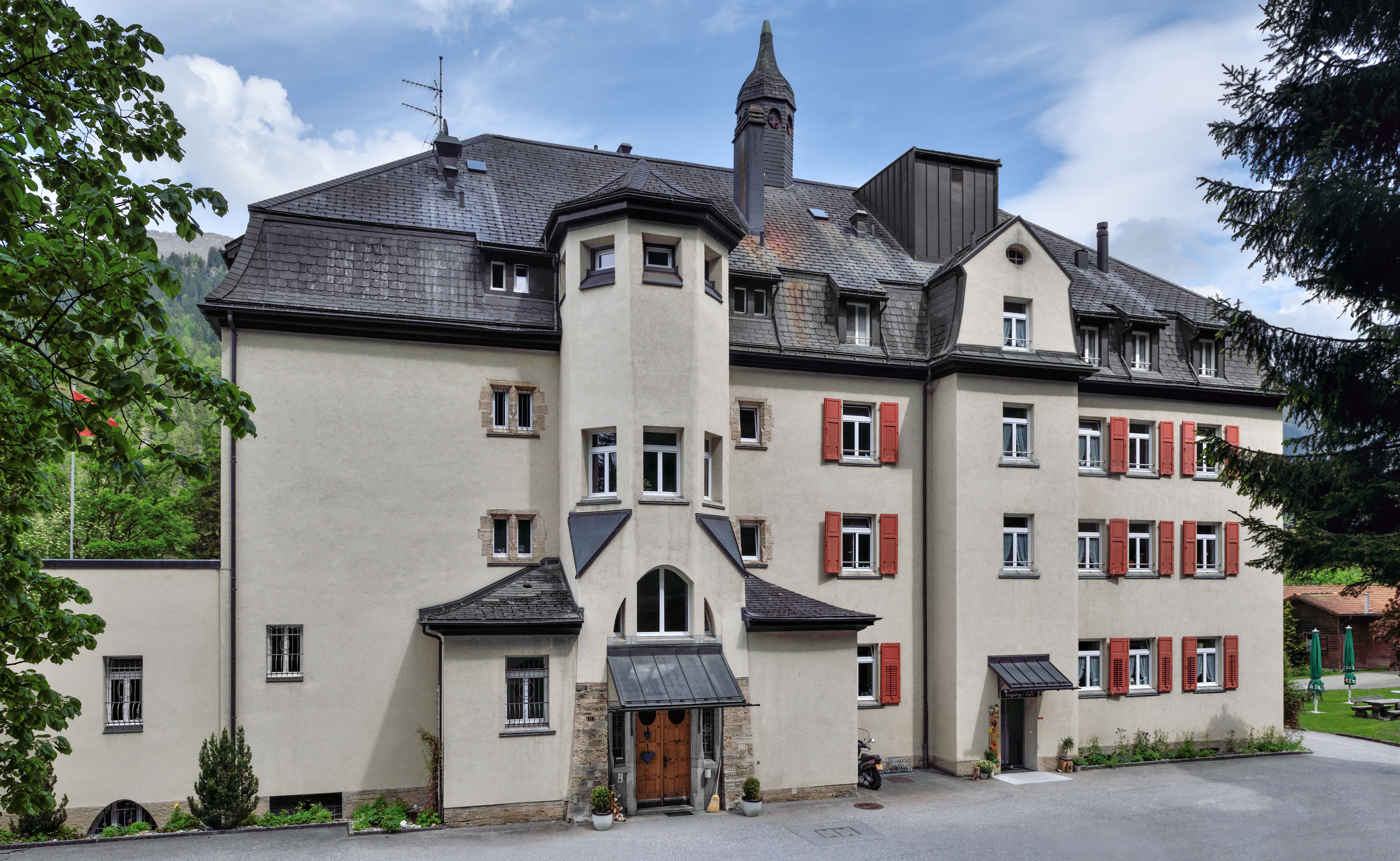 Churwalden Lindenhof rear facade