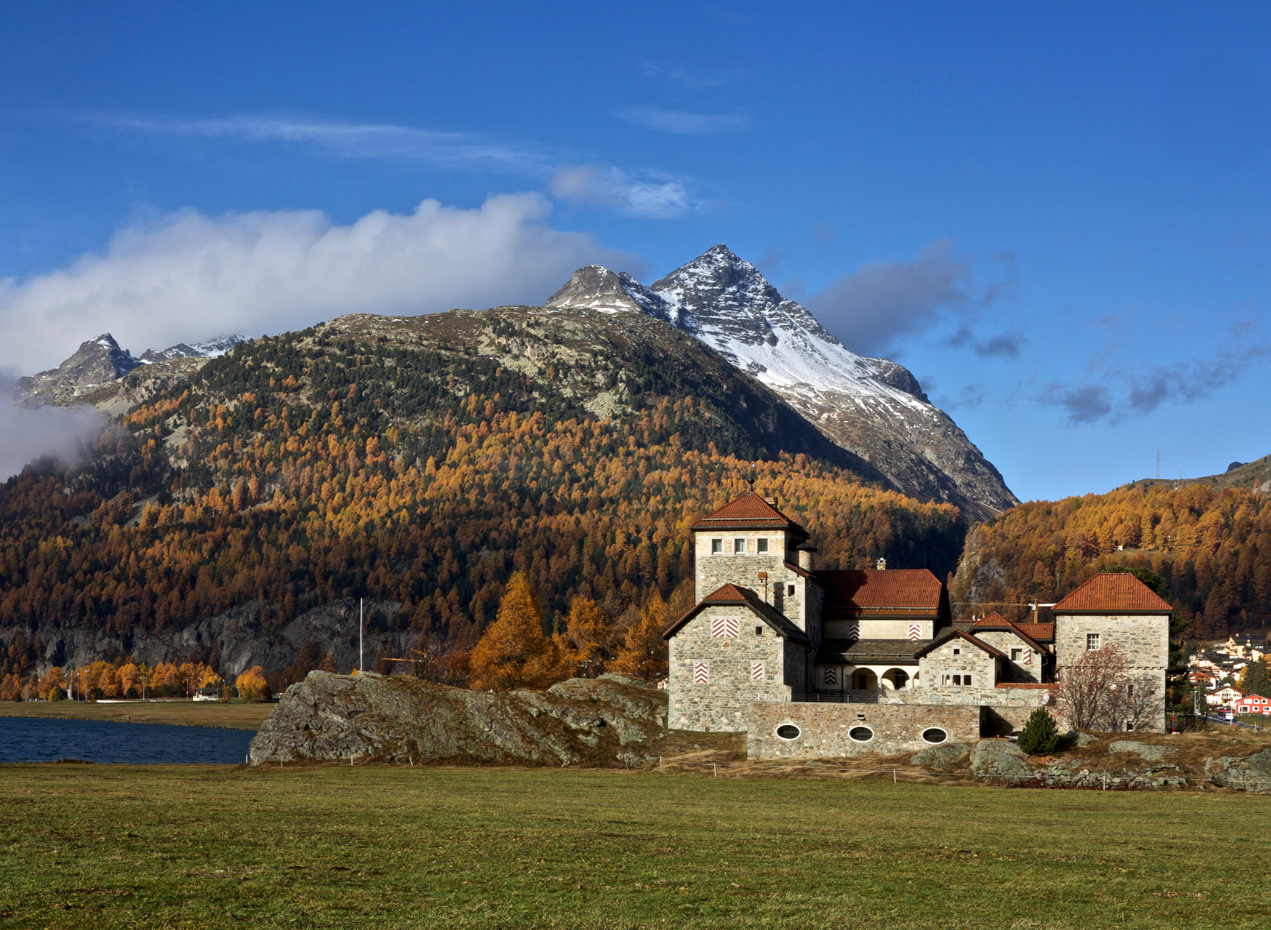 Piz Polaschin as seen from Crap da Sass 3