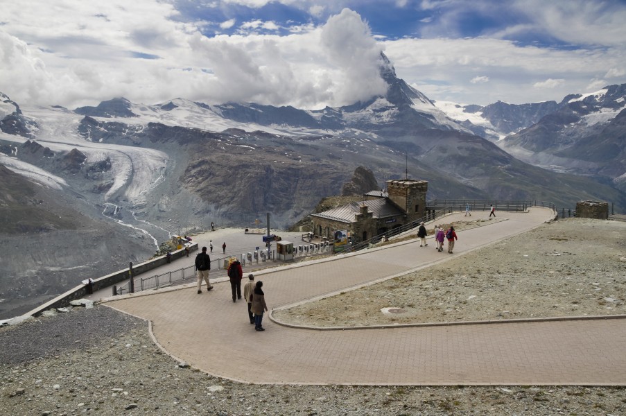 At Gornergrat, Wallis, Switzerland, 2012 August - 2