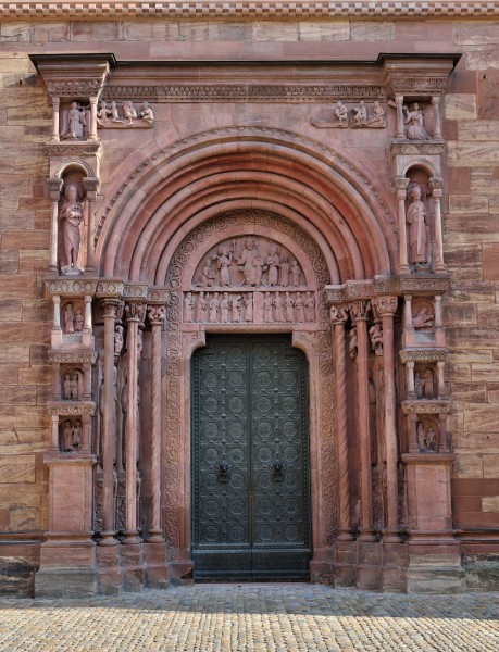 Basel - Basler Münster - Galluspforte