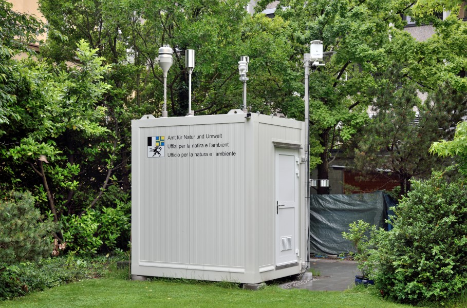 Luftkontrollstation in Chur 2016