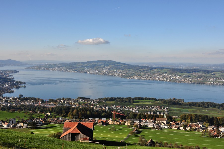 Pfannenstiel - Zürichsee - Richterswil - Freienbach - Etzel 2010-10-21 16-07-14