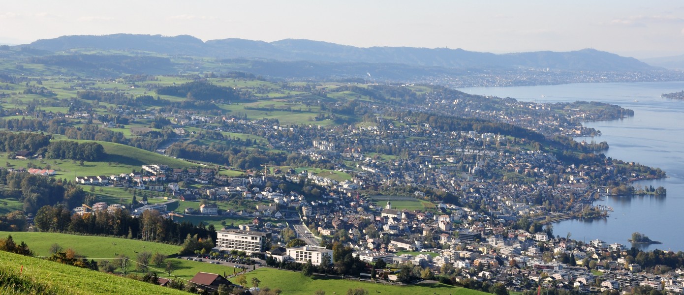 Richterswil - Horgen - Au - Zimmerberg - Albis-Felsenegg-Uetliberg - Zürichsee - Feusisberg - Etzel 2010-10-21 16-06-26