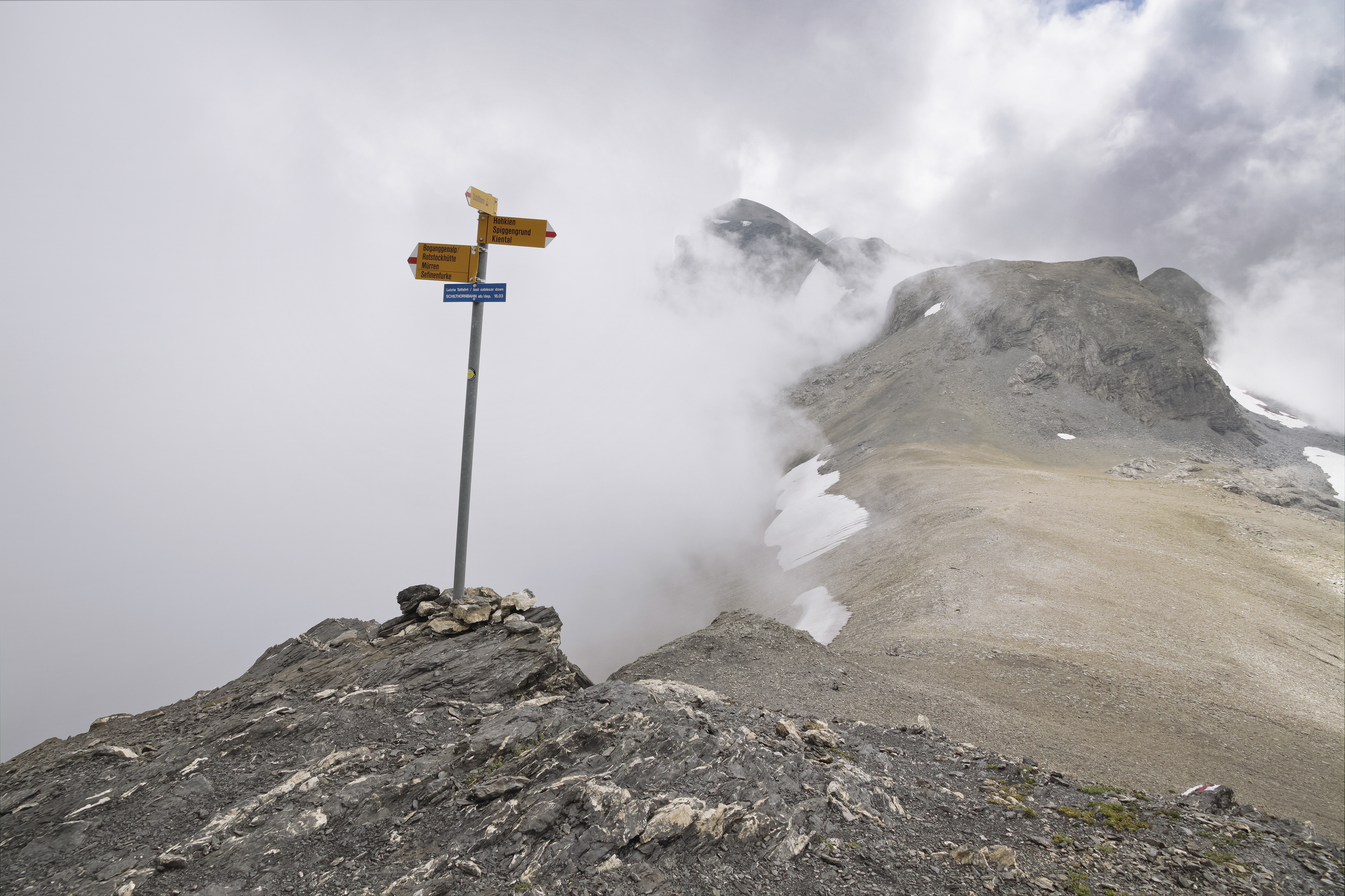Signpost of Roter Herd in 2012 August