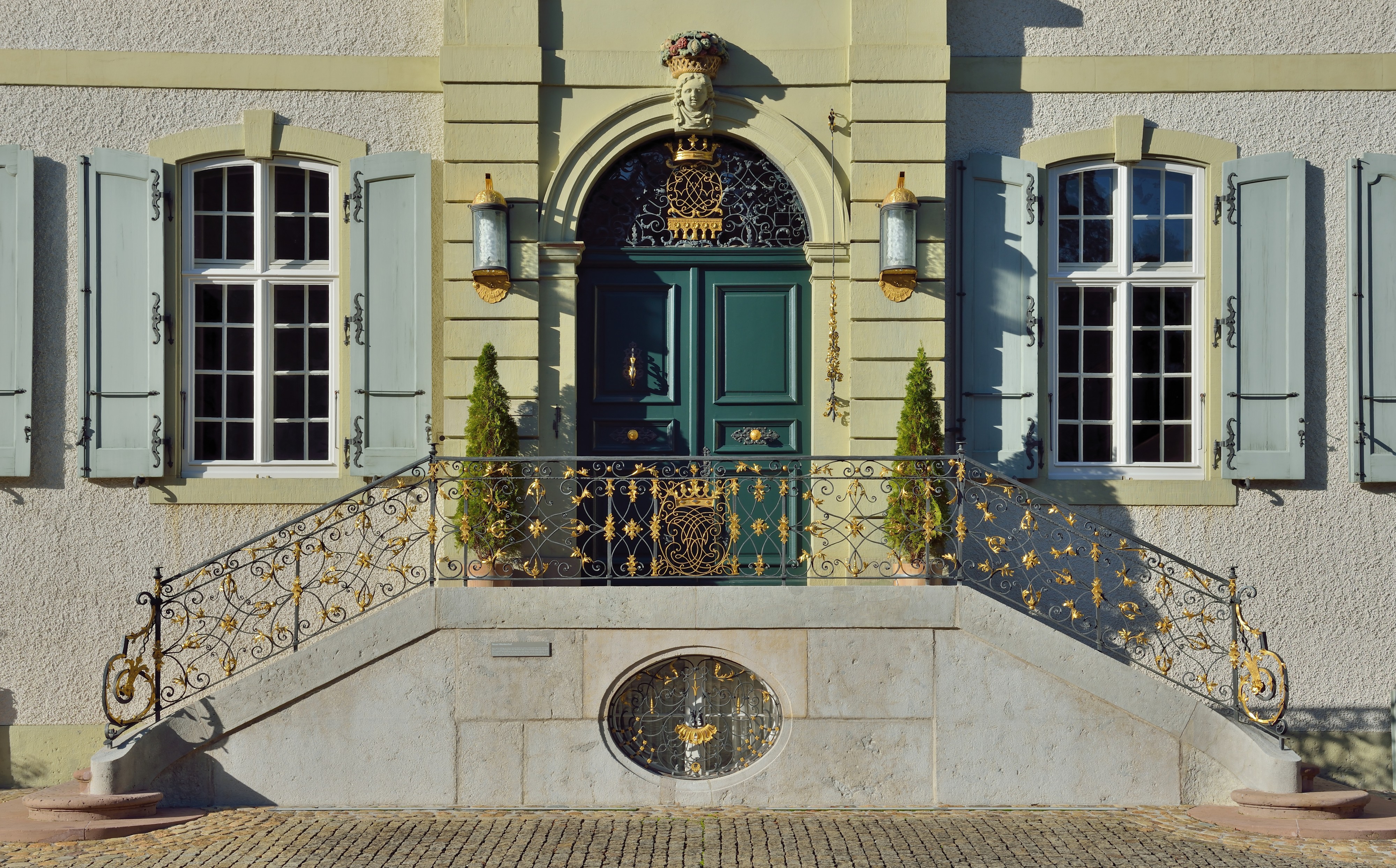 Riehen - Neuer Wenkenhof - Eingangsportal