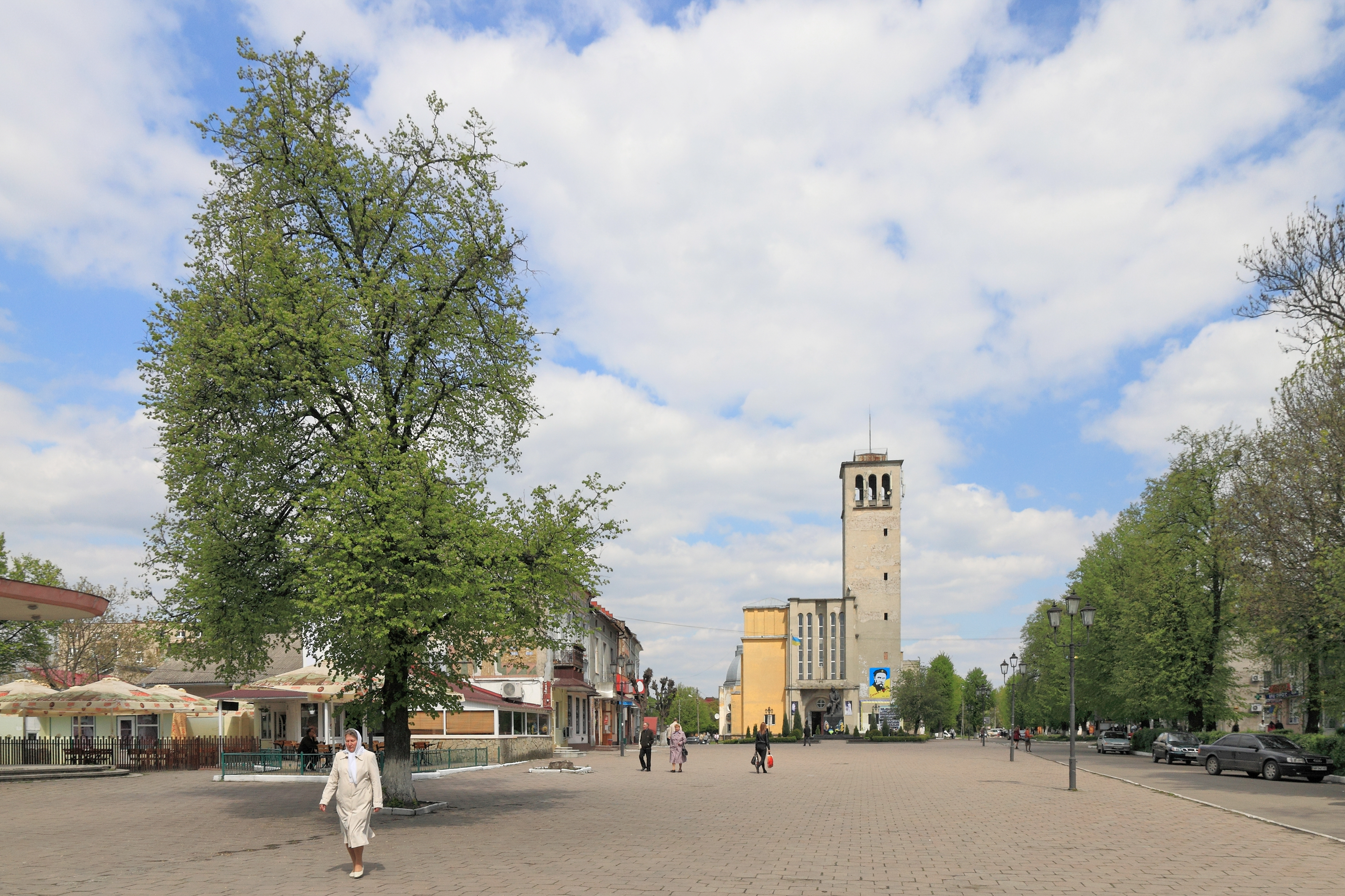 2015 Sokal, Plac w centrum miasta 01