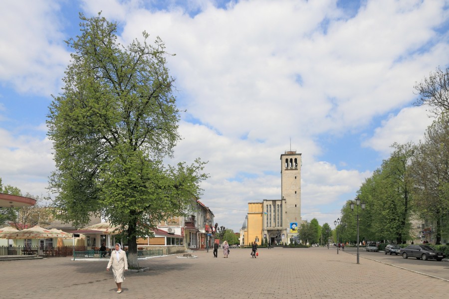 2015 Sokal, Plac w centrum miasta 01
