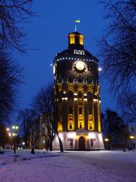 Old Tower night winter 2009 G1