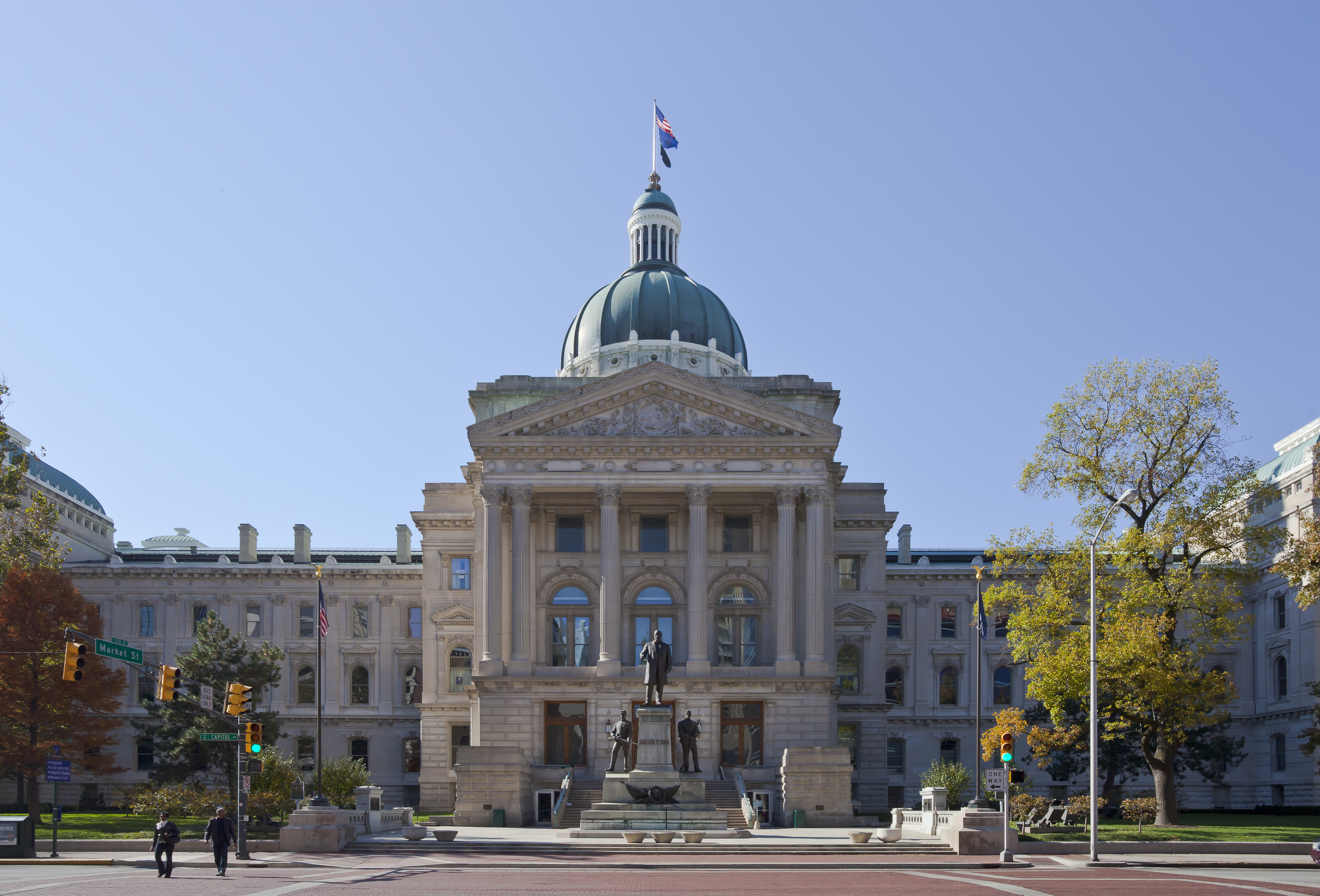 Capitol del Estado de Indiana, Indianápolis, Estados Unidos, 2012-10-22, DD 08