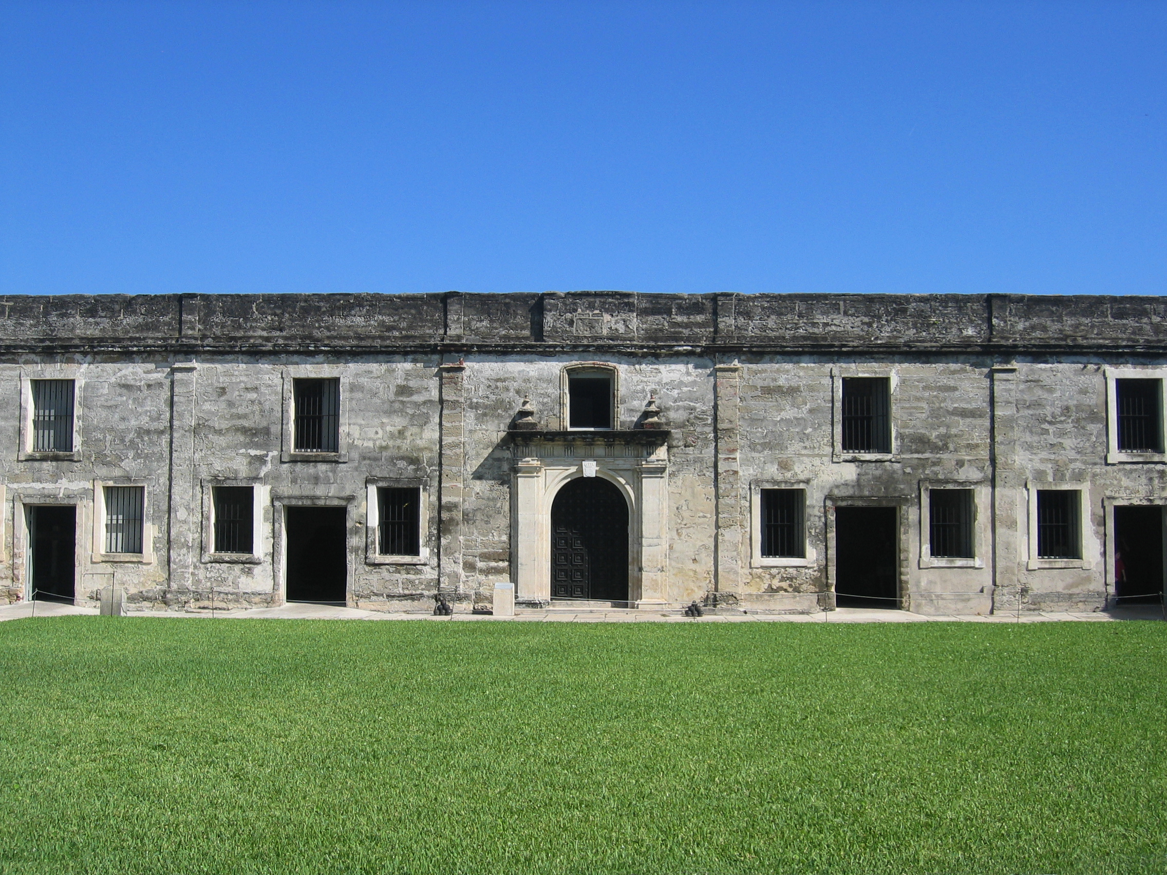 Castillo de San Marcos Fort Wall