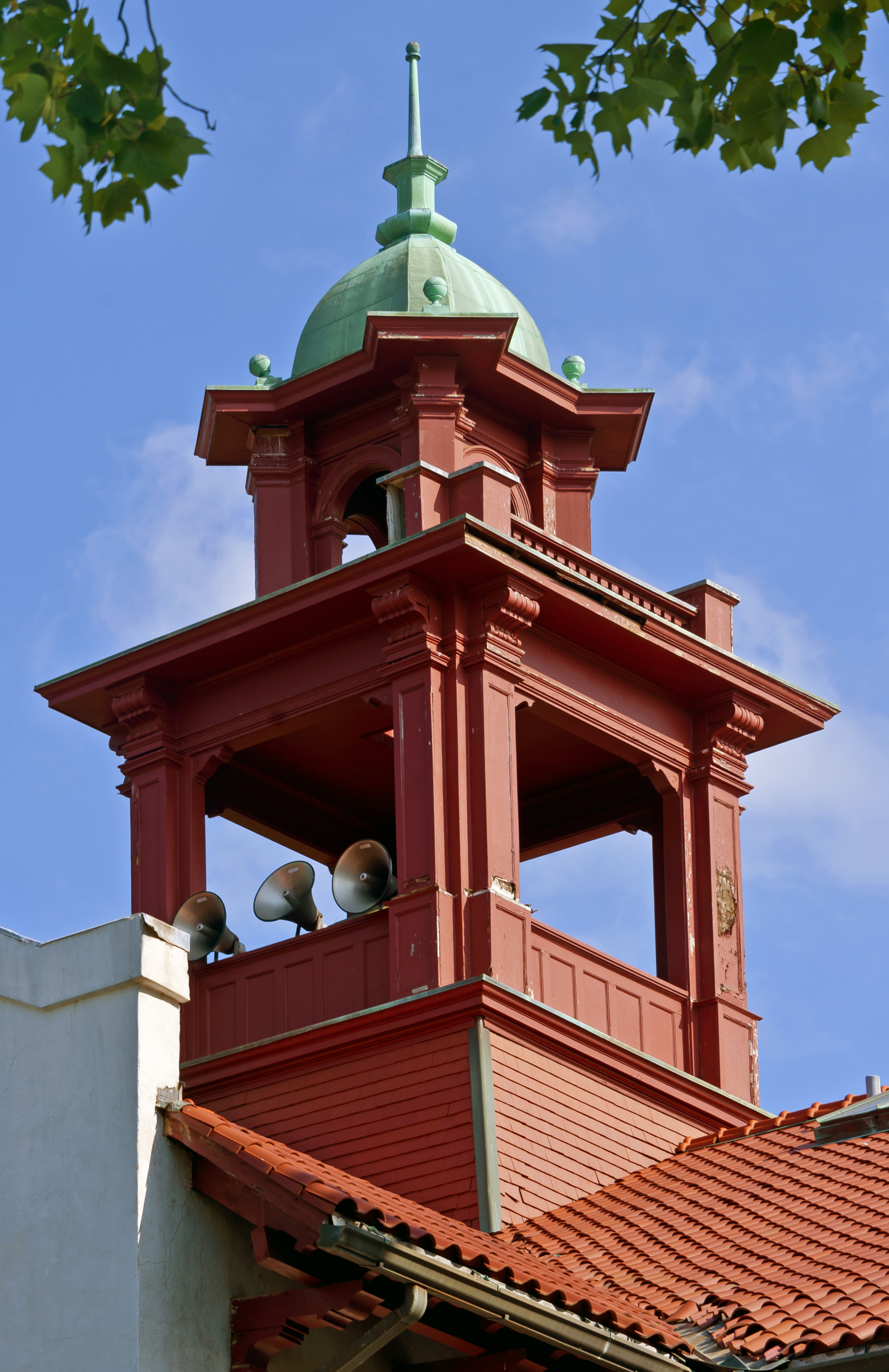 Cupola and bell tower, College Hall, Montclair State University
