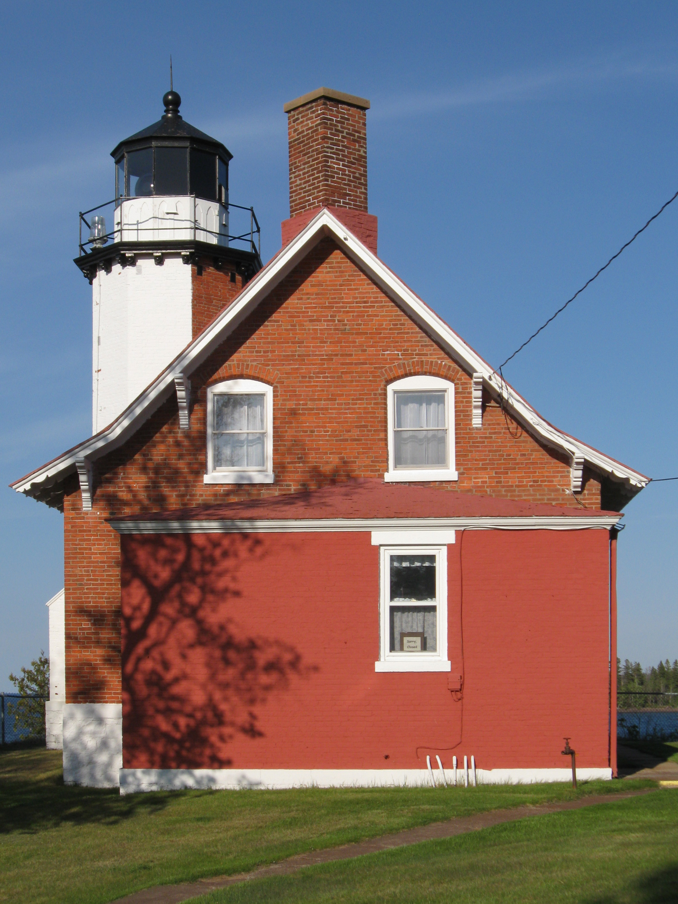 Eagle Harbor Lighthouse Sideview