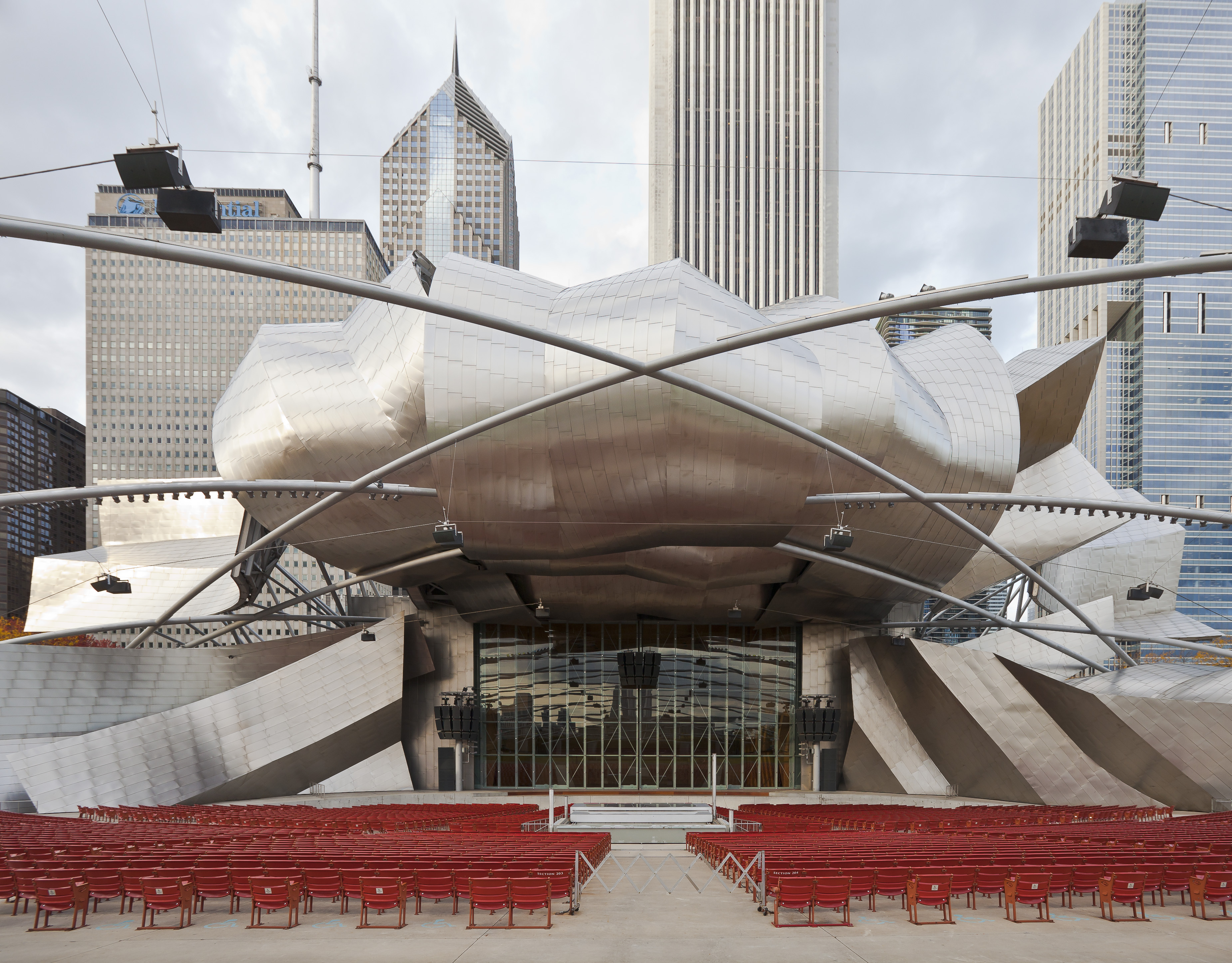 Jay Pritzker Pavilion, Chicago, Illinois, Estados Unidos, 2012-10-20, DD 04