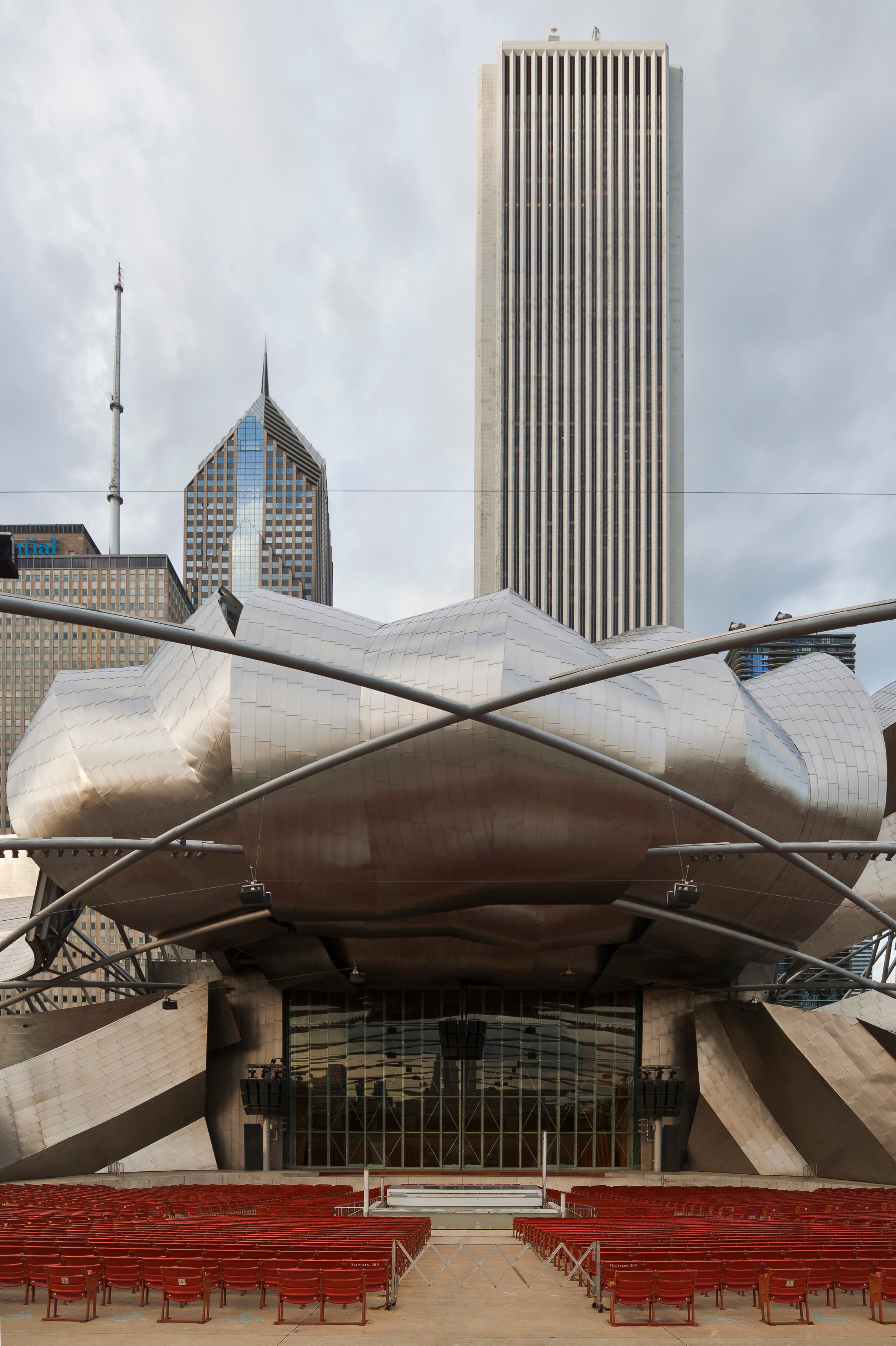 Jay Pritzker Pavilion, Chicago, Illinois, Estados Unidos, 2012-10-20, DD 05