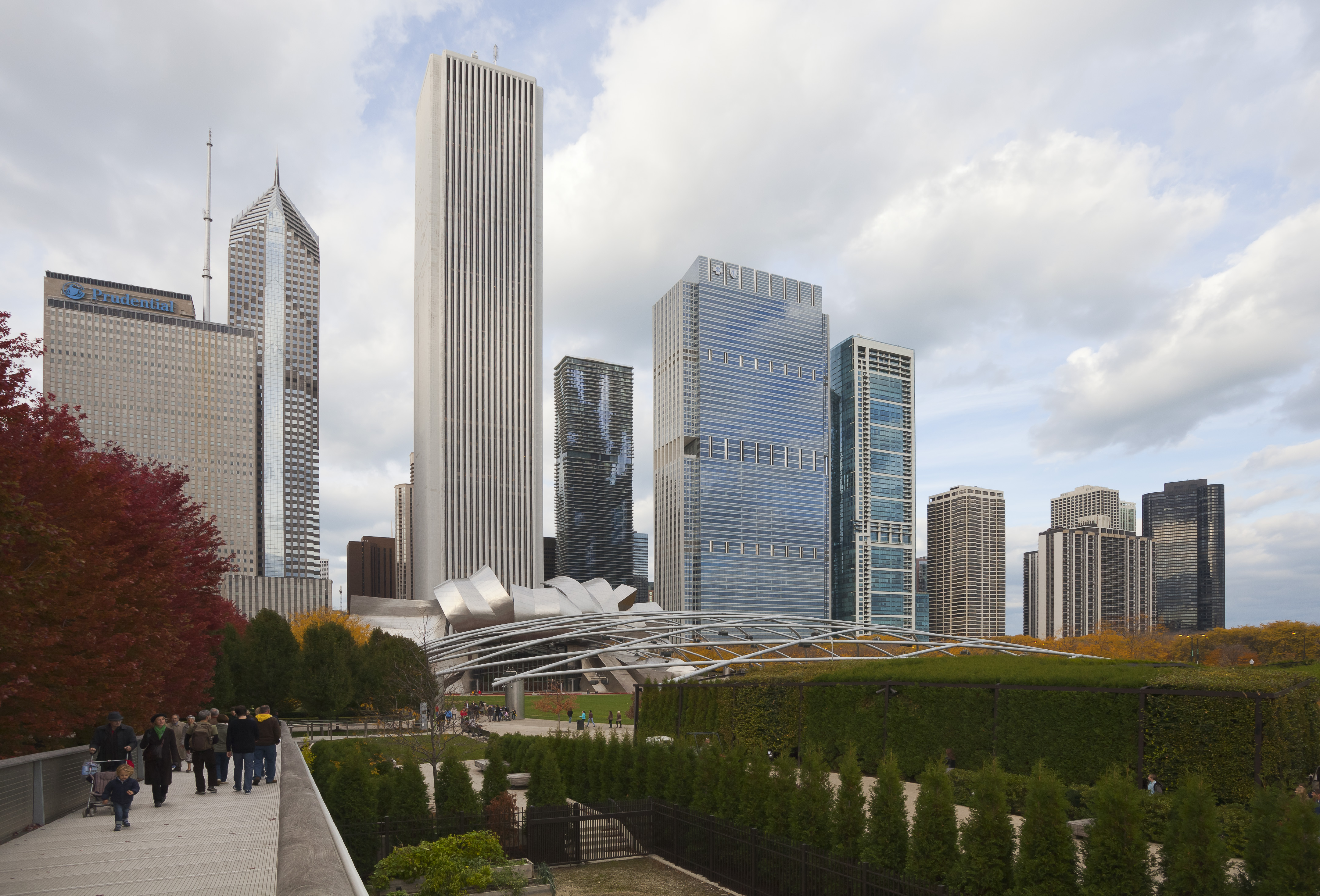 Jay Pritzker Pavilion, Chicago, Illinois, Estados Unidos, 2012-10-20, DD 06