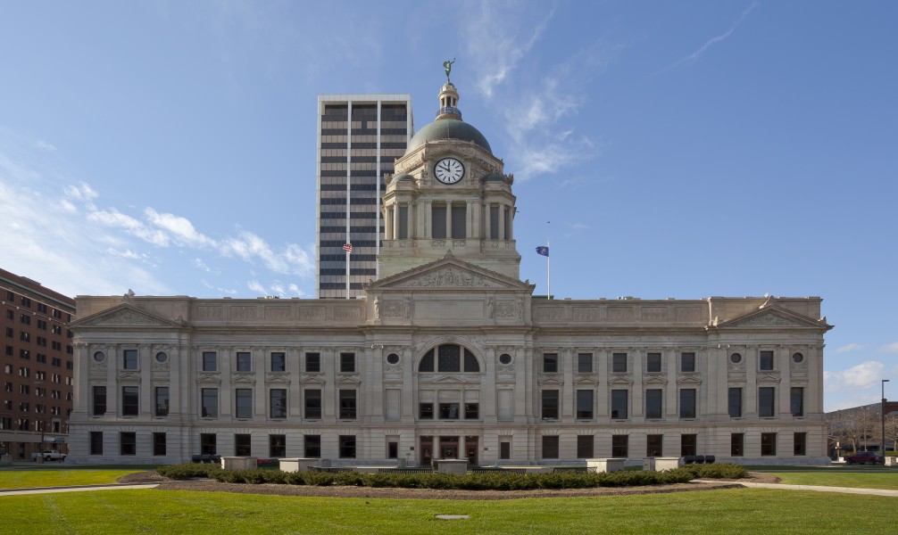 Cortes del Condado de Allen, Fort Wayne, Indiana, Estados Unidos, 2012-11-12, DD 01