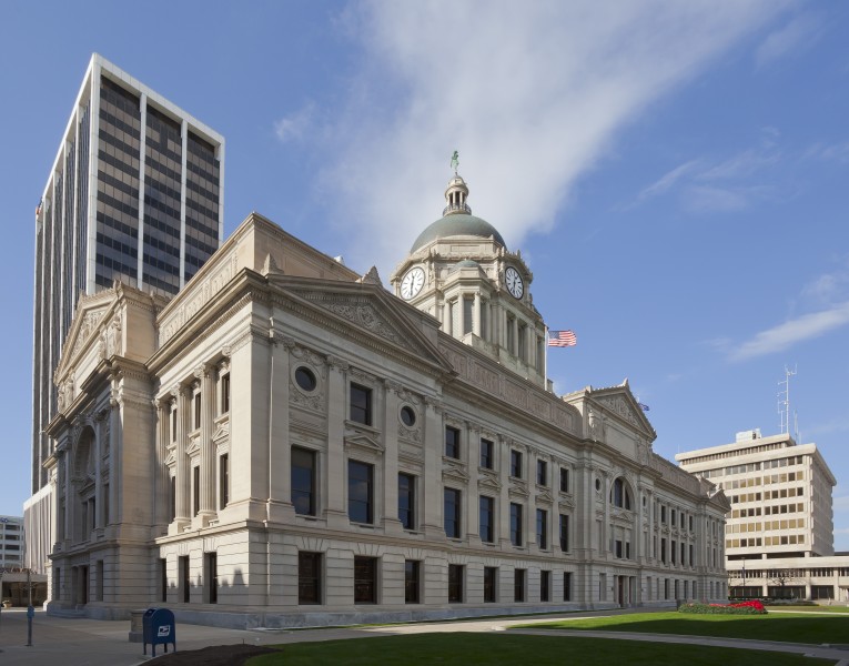 Cortes del Condado de Allen, Fort Wayne, Indiana, Estados Unidos, 2012-11-12, DD 03