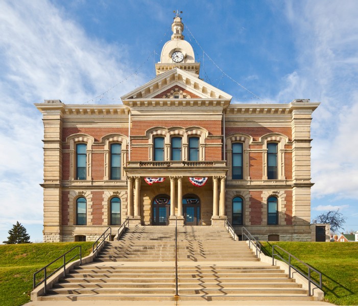 Cortes del Condado de Wabash, Wabash, Indiana, Estados Unidos, 2012-11-12, DD 03
