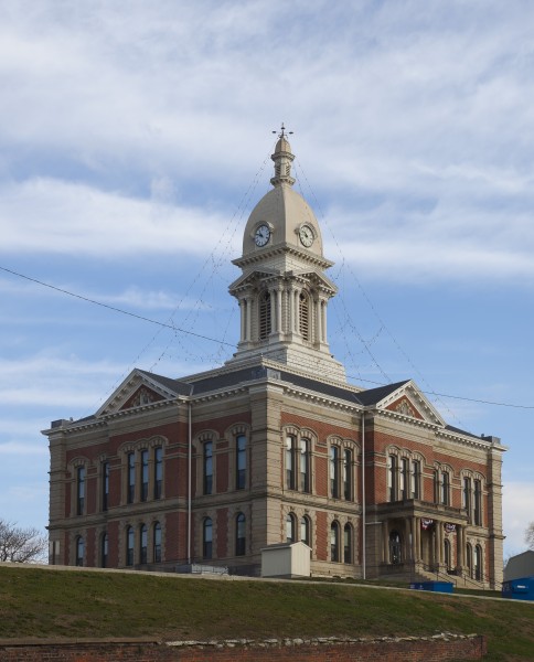 Cortes del Condado de Wabash, Wabash, Indiana, Estados Unidos, 2012-11-12, DD 06