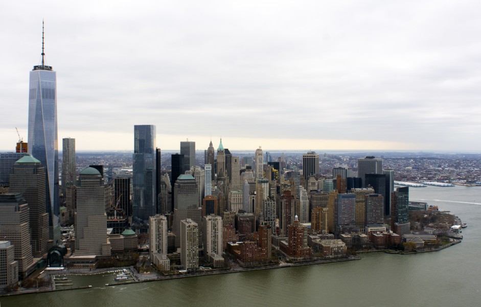Financial District Lower Manhattan photo D Ramey Logan