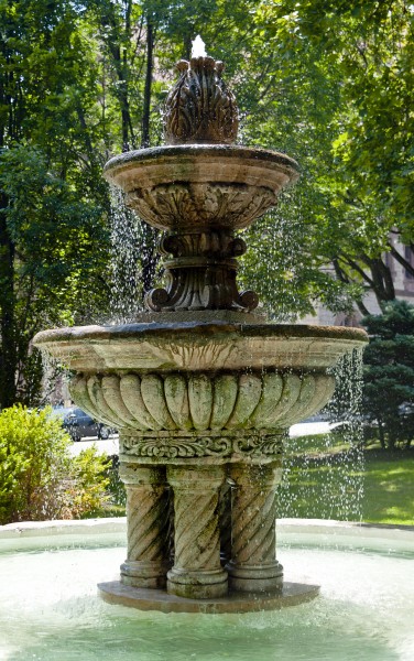 Fountain in Lafayette Park, Albany, NY