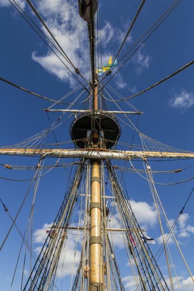 Kalmar Nyckel mainmast MD1