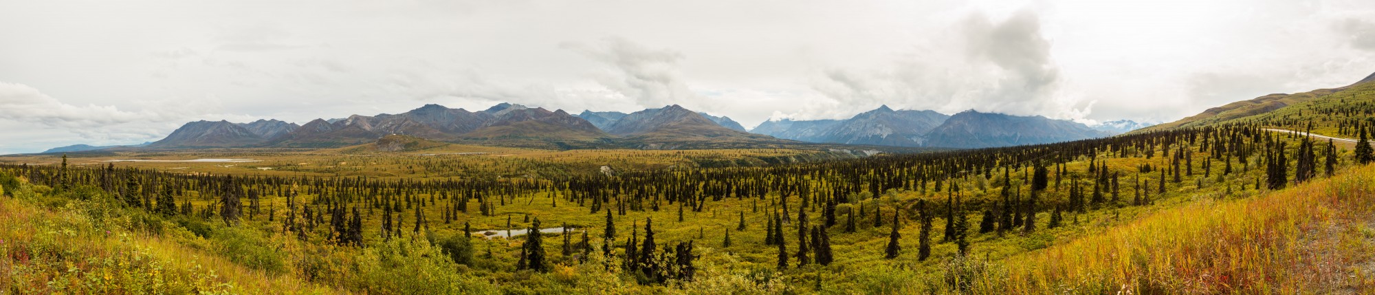 Paisaje en Sutton, Alaska, Estados Unidos, 2017-08-22, DD 92-96 PAN