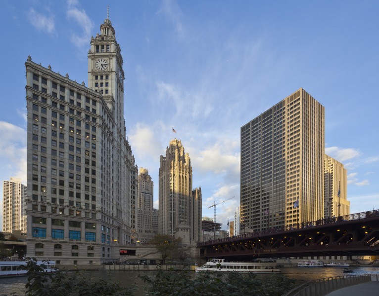 Río Chicago, Chicago, Illinois, Estados Unidos, 2012-10-20, DD 03