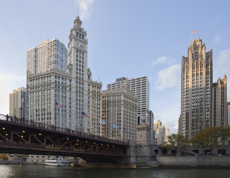 Río Chicago, Chicago, Illinois, Estados Unidos, 2012-10-20, DD 04