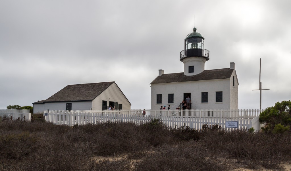 San Diego (California, USA), Point Loma, Historic Lighthouse -- 2012 -- 5589